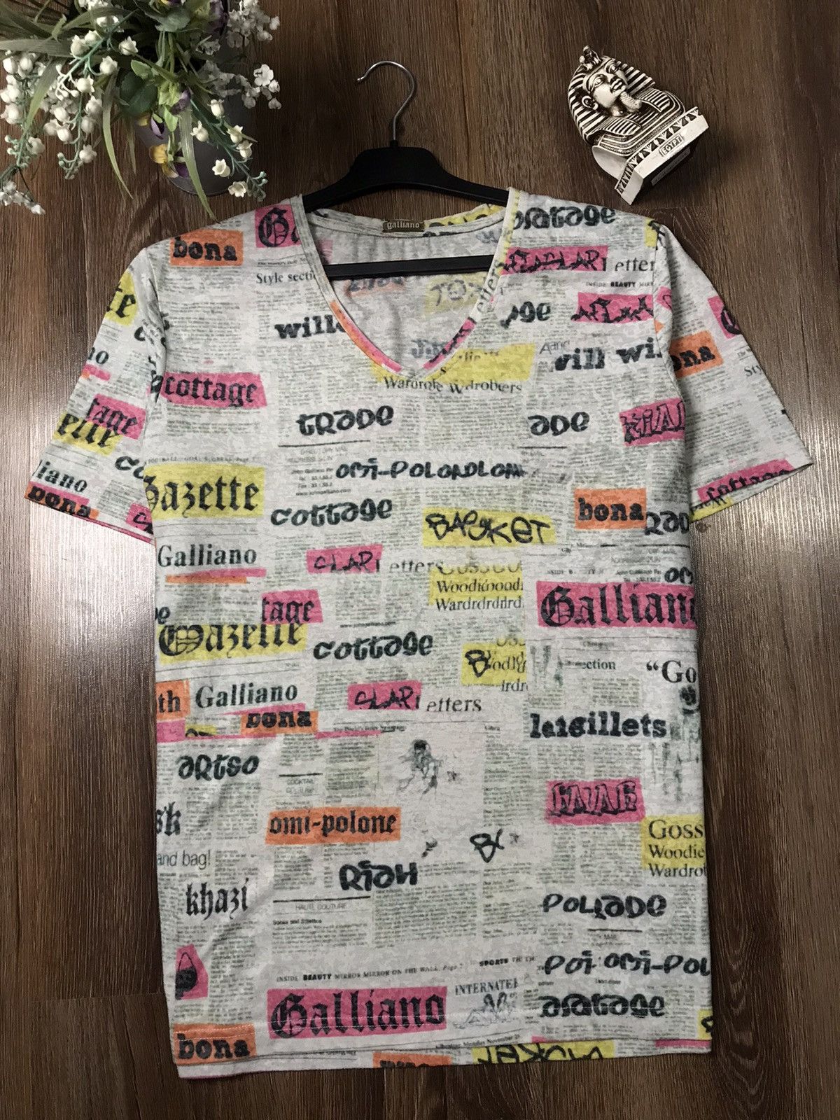 John Galliano Galliano newspaper Gazete t shirt Size US M / EU 48-50 / 2 - 1 Thumbnail