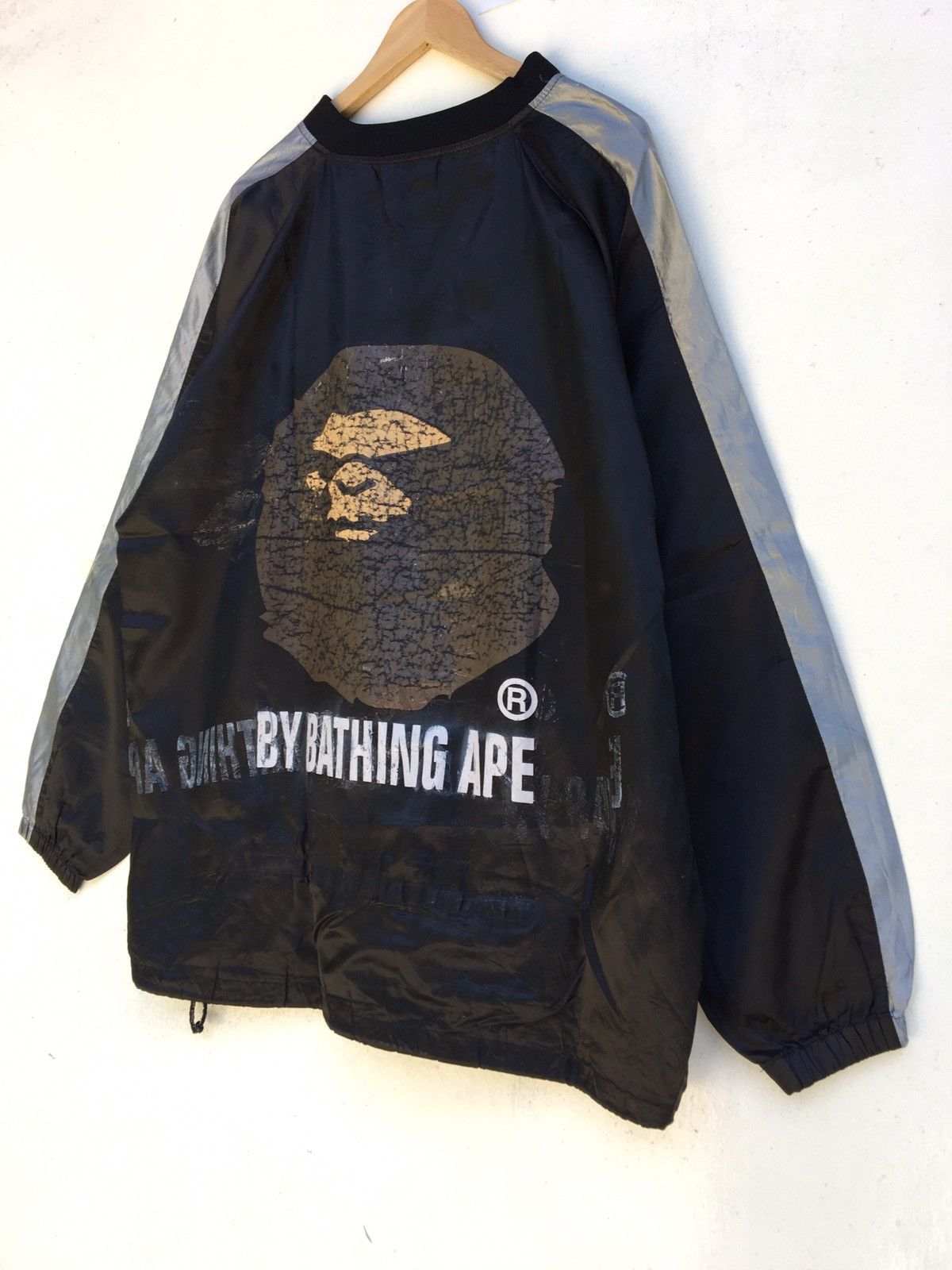 Bape × Vintage Rare BAPE A Bathing Ape Waterproof Oversized Raincoat Size US L / EU 52-54 / 3 - 3 Thumbnail