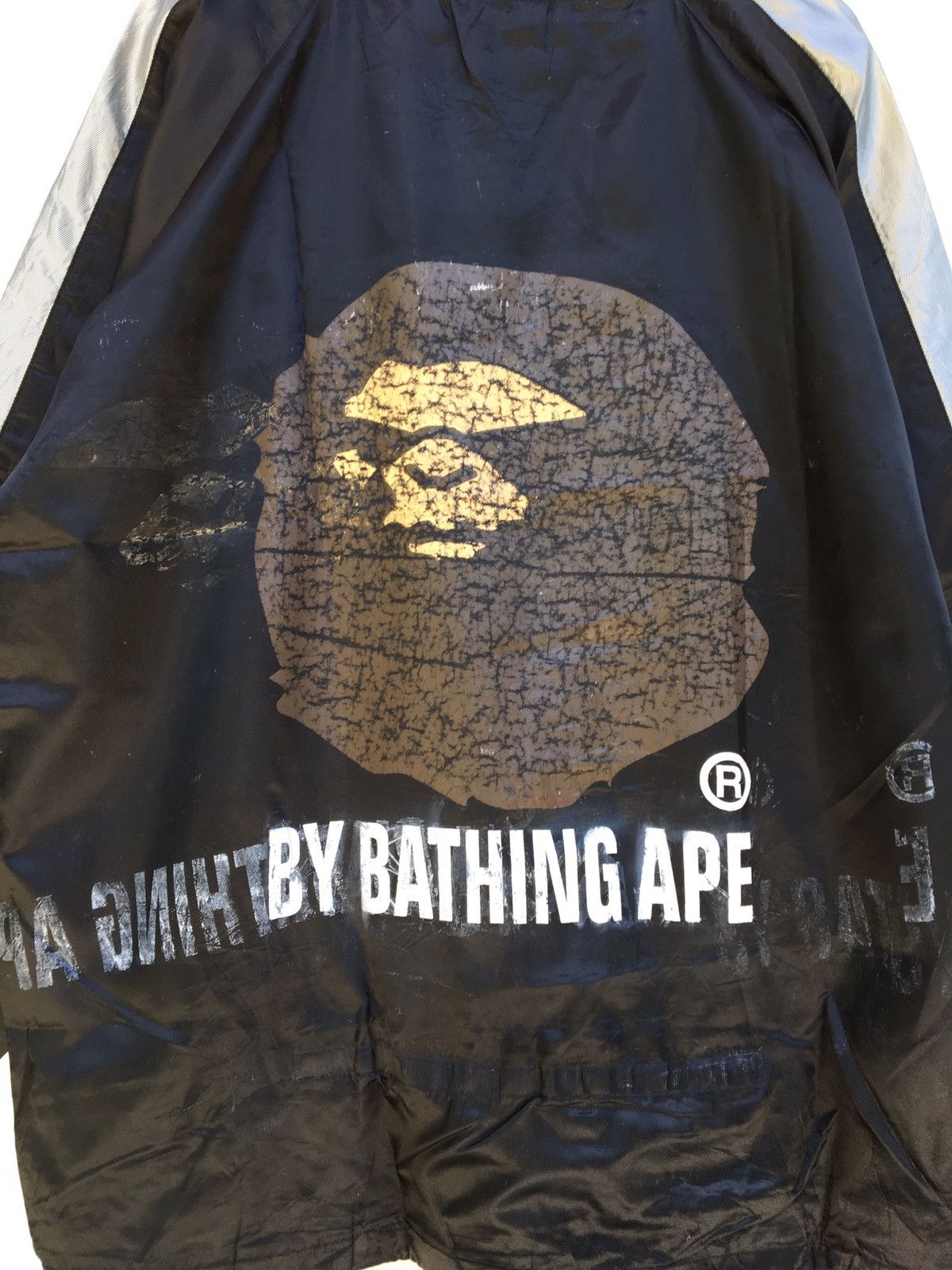 Bape × Vintage Rare BAPE A Bathing Ape Waterproof Oversized Raincoat Size US L / EU 52-54 / 3 - 5 Thumbnail