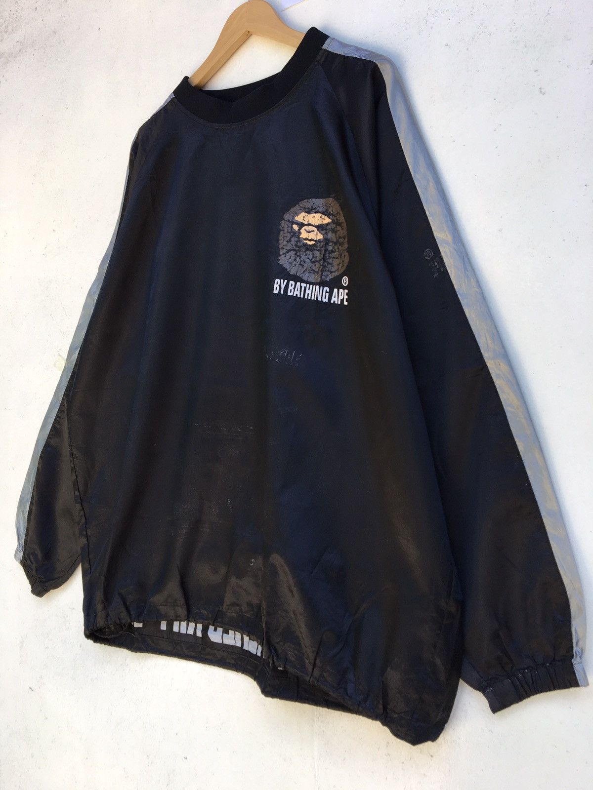Bape × Vintage Rare BAPE A Bathing Ape Waterproof Oversized Raincoat Size US L / EU 52-54 / 3 - 8 Thumbnail