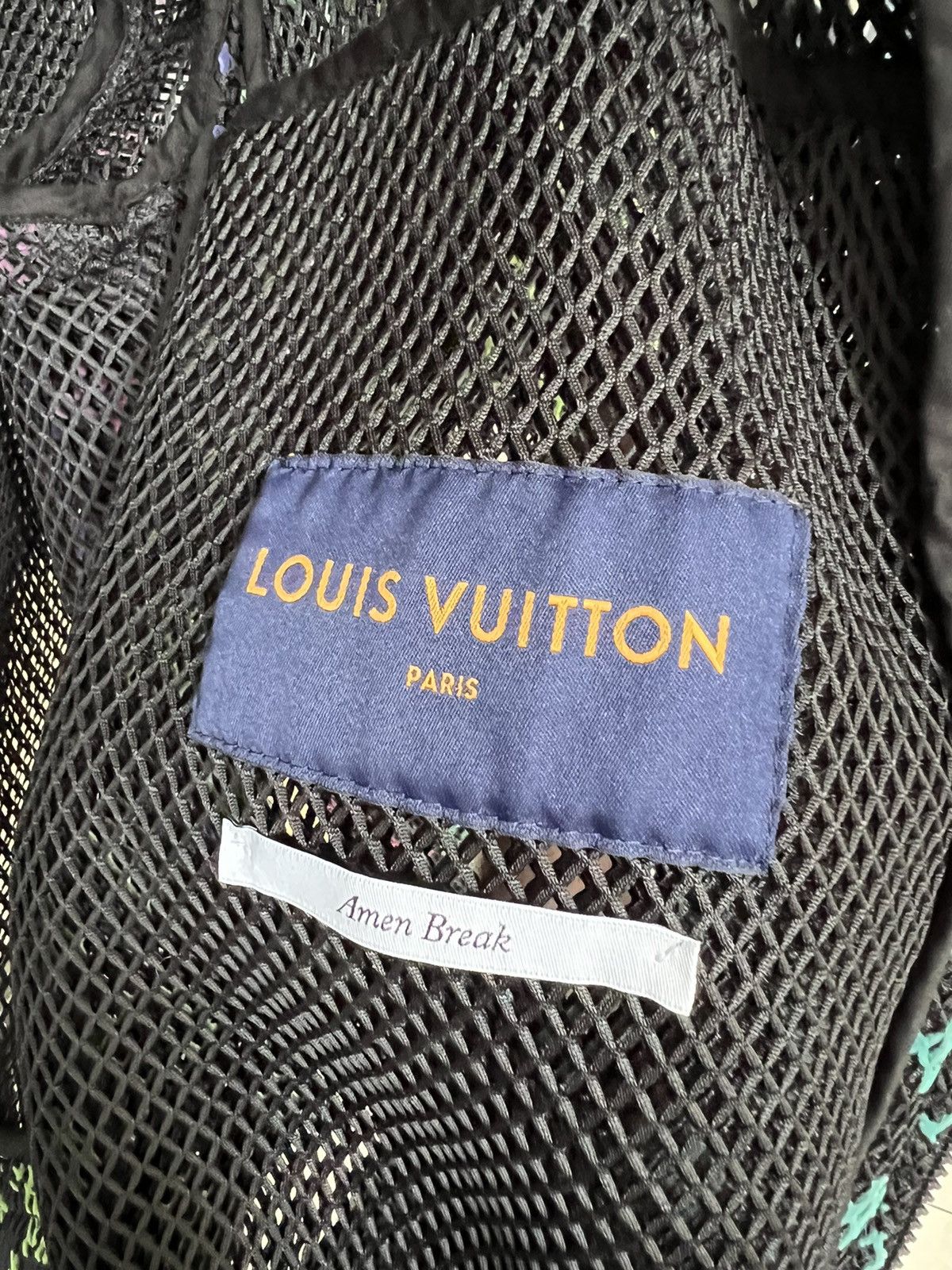 Louis Vuitton LAST DROP⚡️GRAIL⚡️louis vuitton gradient monogram mesh  blouson