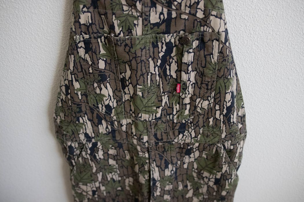 Levi's supreme levis camo real tree wood forest overalls | Grailed