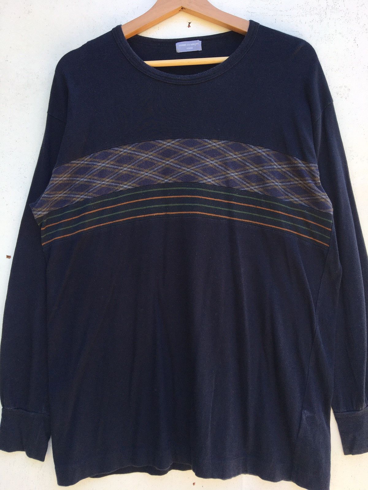 Comme des Garcons Vintage AD1993 Comme Des Garcons Homme Longsleeve Shirt Size US M / EU 48-50 / 2 - 4 Thumbnail