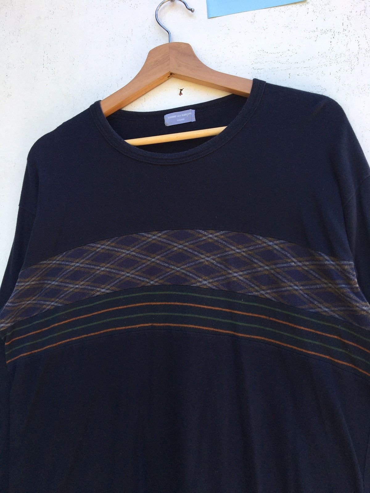 Comme des Garcons Vintage AD1993 Comme Des Garcons Homme Longsleeve Shirt Size US M / EU 48-50 / 2 - 7 Thumbnail