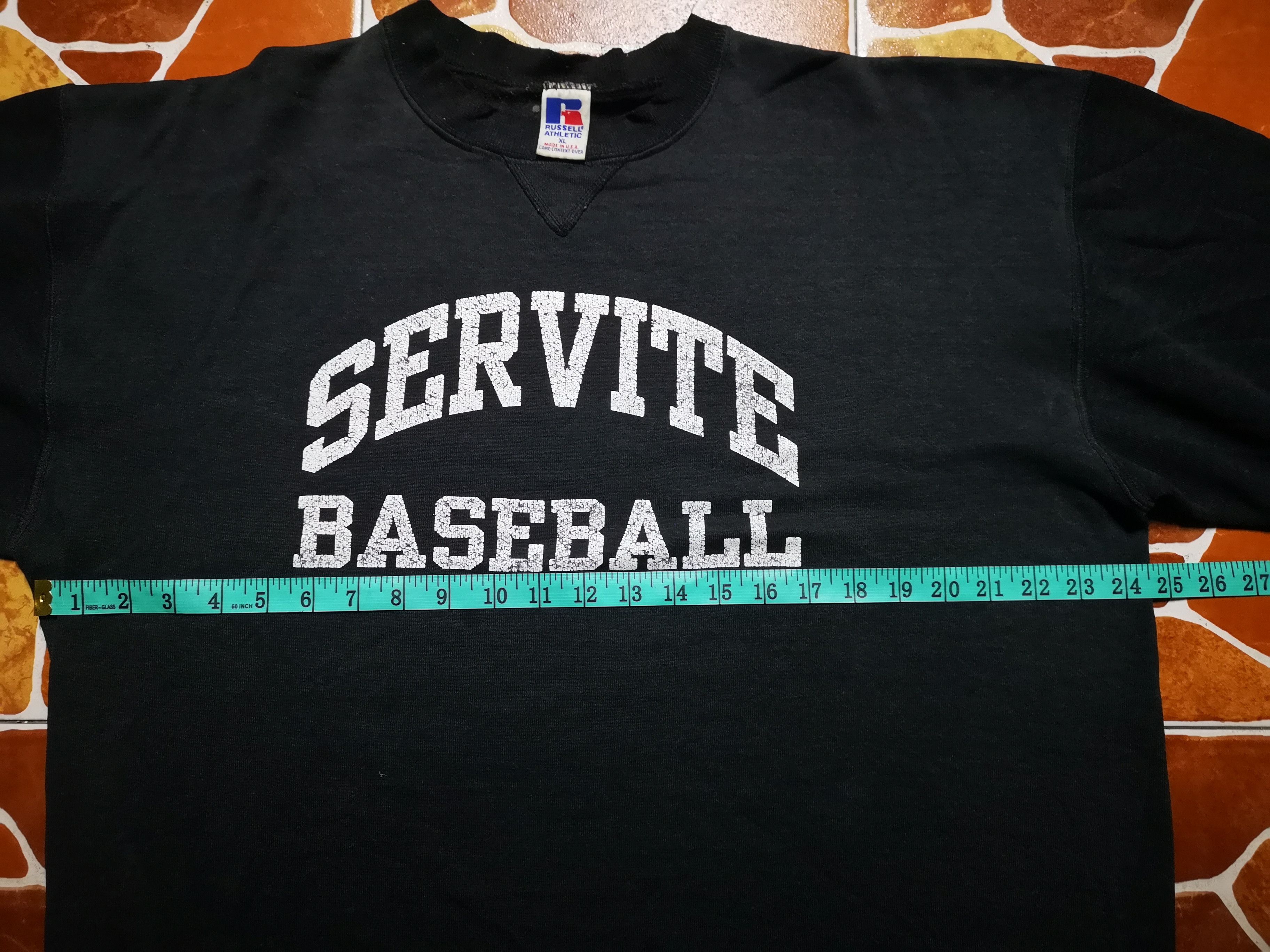 Russell Athletic × Vintage Vintage Sweatshirt Servite Baseball Size US XL / EU 56 / 4 - 11 Thumbnail