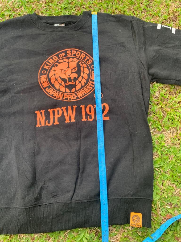 Japanese Brand 🔥Best Offer🔥New Japan Pro Wrestling sweatshirt Size US L / EU 52-54 / 3 - 13 Thumbnail