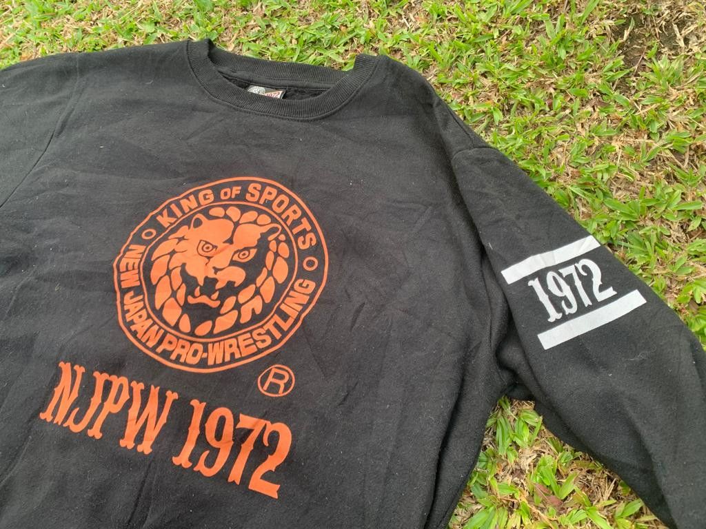 Japanese Brand 🔥Best Offer🔥New Japan Pro Wrestling sweatshirt Size US L / EU 52-54 / 3 - 7 Thumbnail