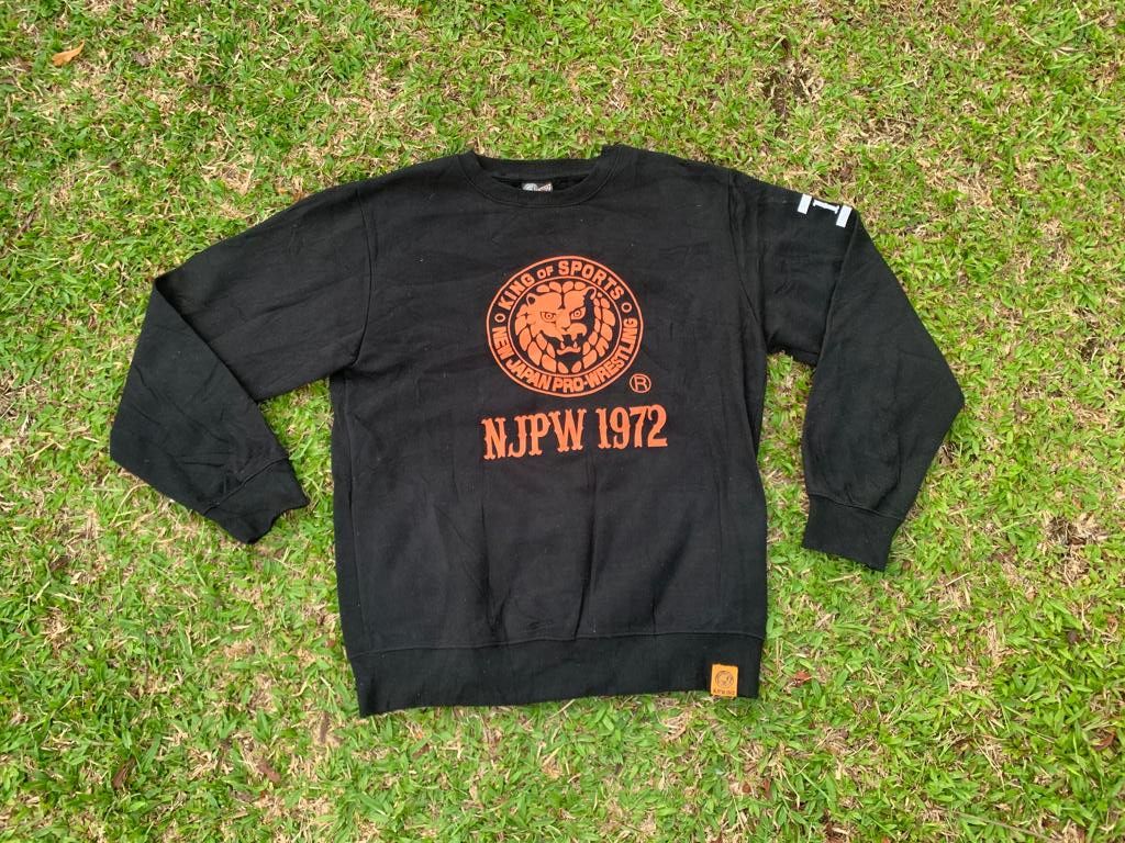 Japanese Brand 🔥Best Offer🔥New Japan Pro Wrestling sweatshirt Size US L / EU 52-54 / 3 - 3 Thumbnail