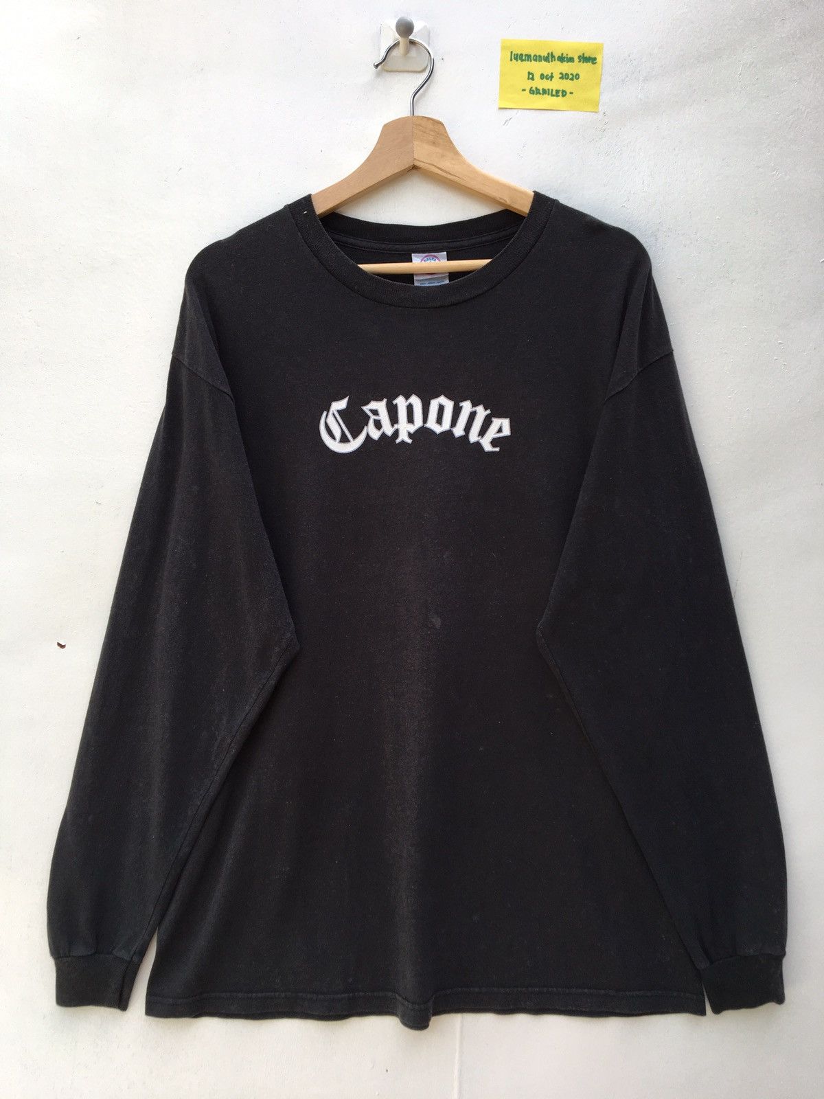 Fashion Victim VTG 2004 Fashion Victim Al Capone Long Sleeve shirt Size US L / EU 52-54 / 3 - 5 Thumbnail