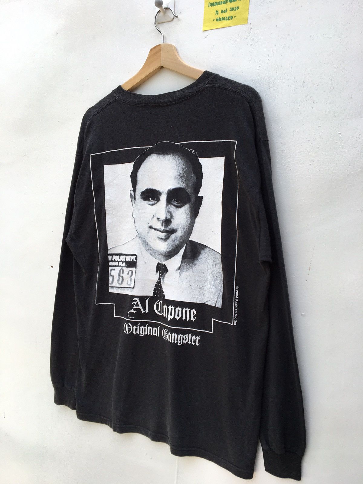 Fashion Victim VTG 2004 Fashion Victim Al Capone Long Sleeve shirt Size US L / EU 52-54 / 3 - 3 Thumbnail
