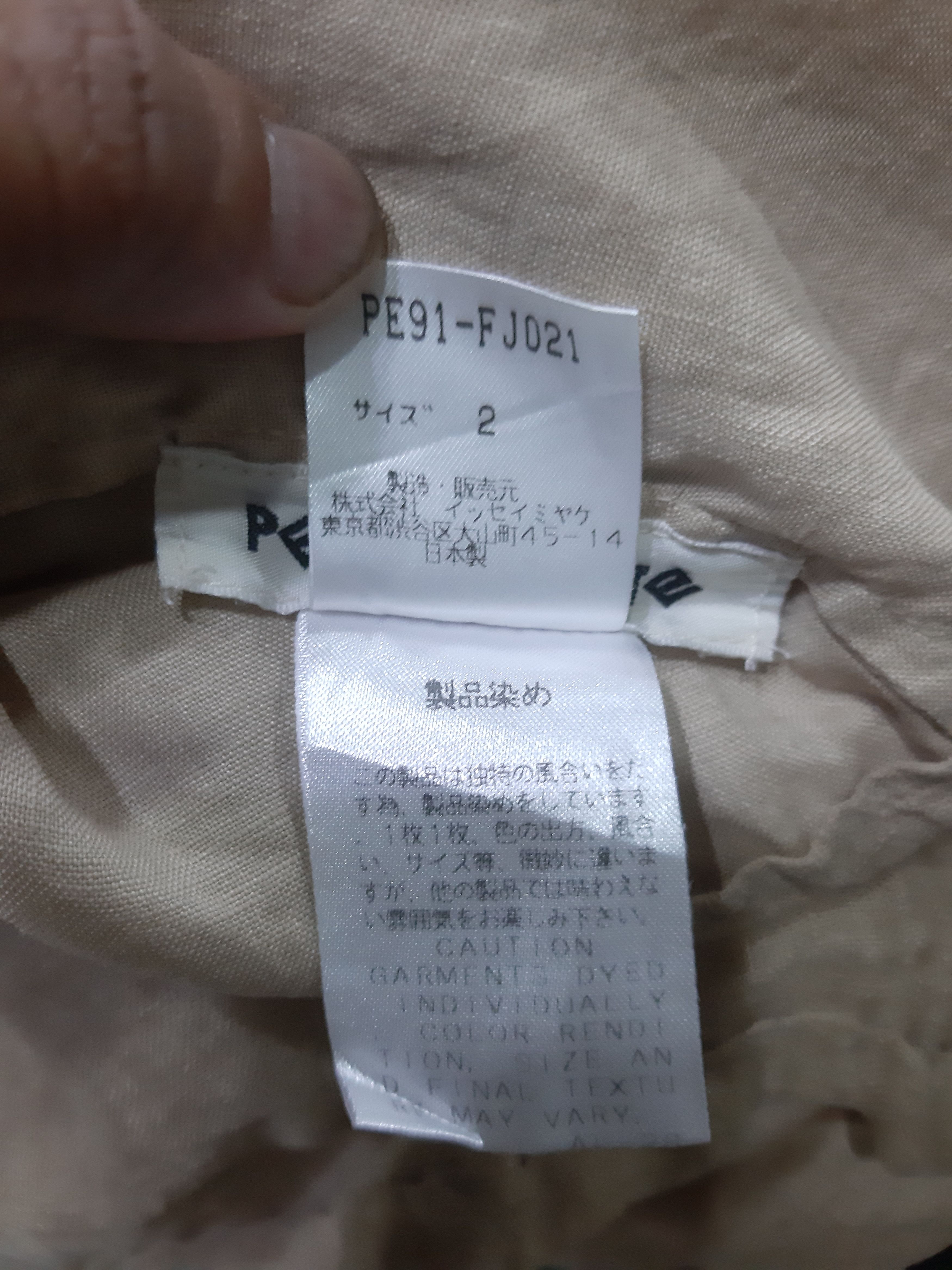 Final Home Vintage Permanente by Issey Miyake Jakcet Size US M / EU 48-50 / 2 - 4 Thumbnail
