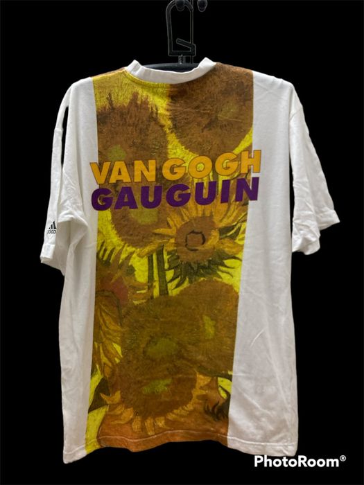 Adidas Vintage adidas Ajax X Van Gogh Gauguin tshirt | Grailed