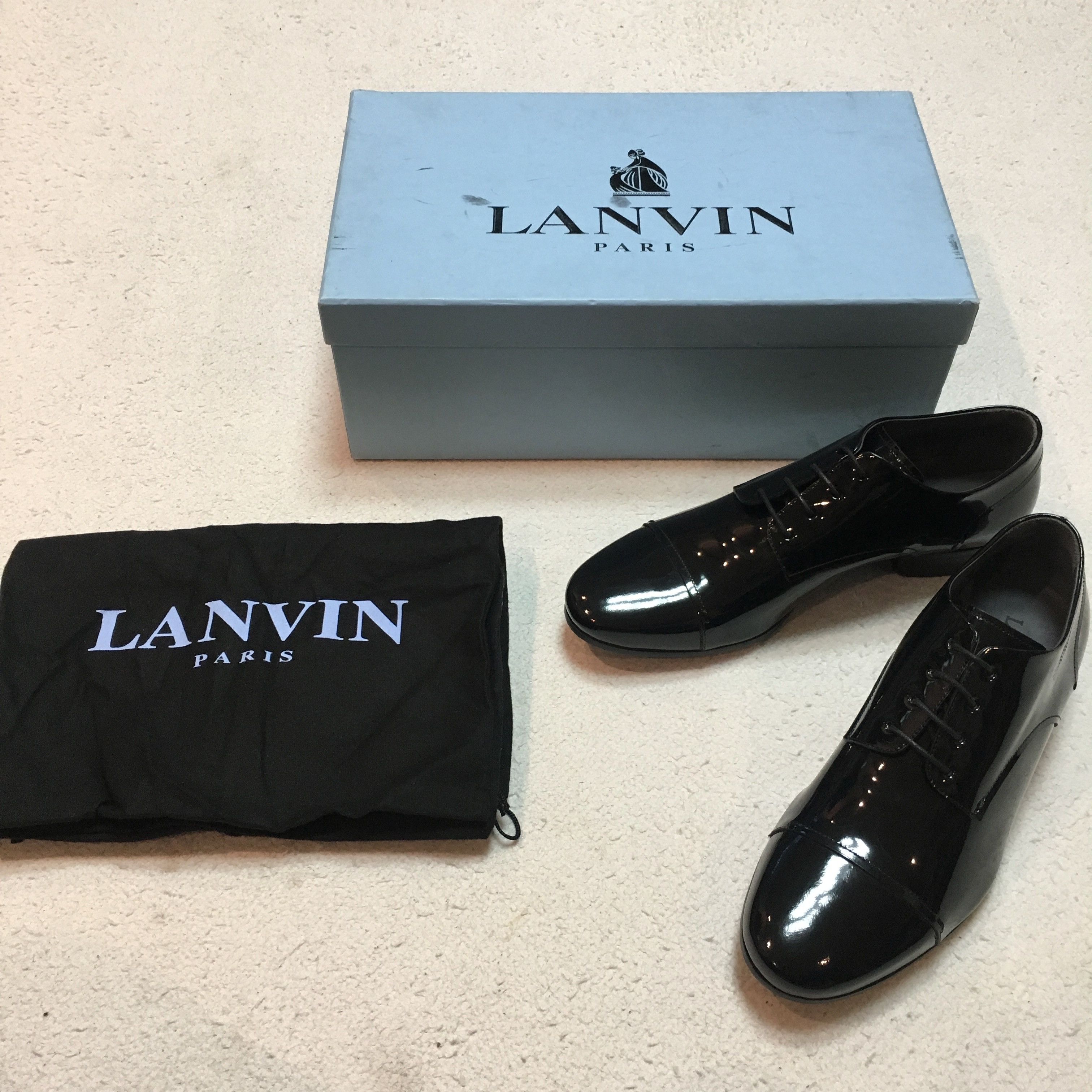 Lanvin Lanvin Leather Derby dress shoes Lace Up NEW!! Size US 9 / EU 42 - 1 Thumbnail