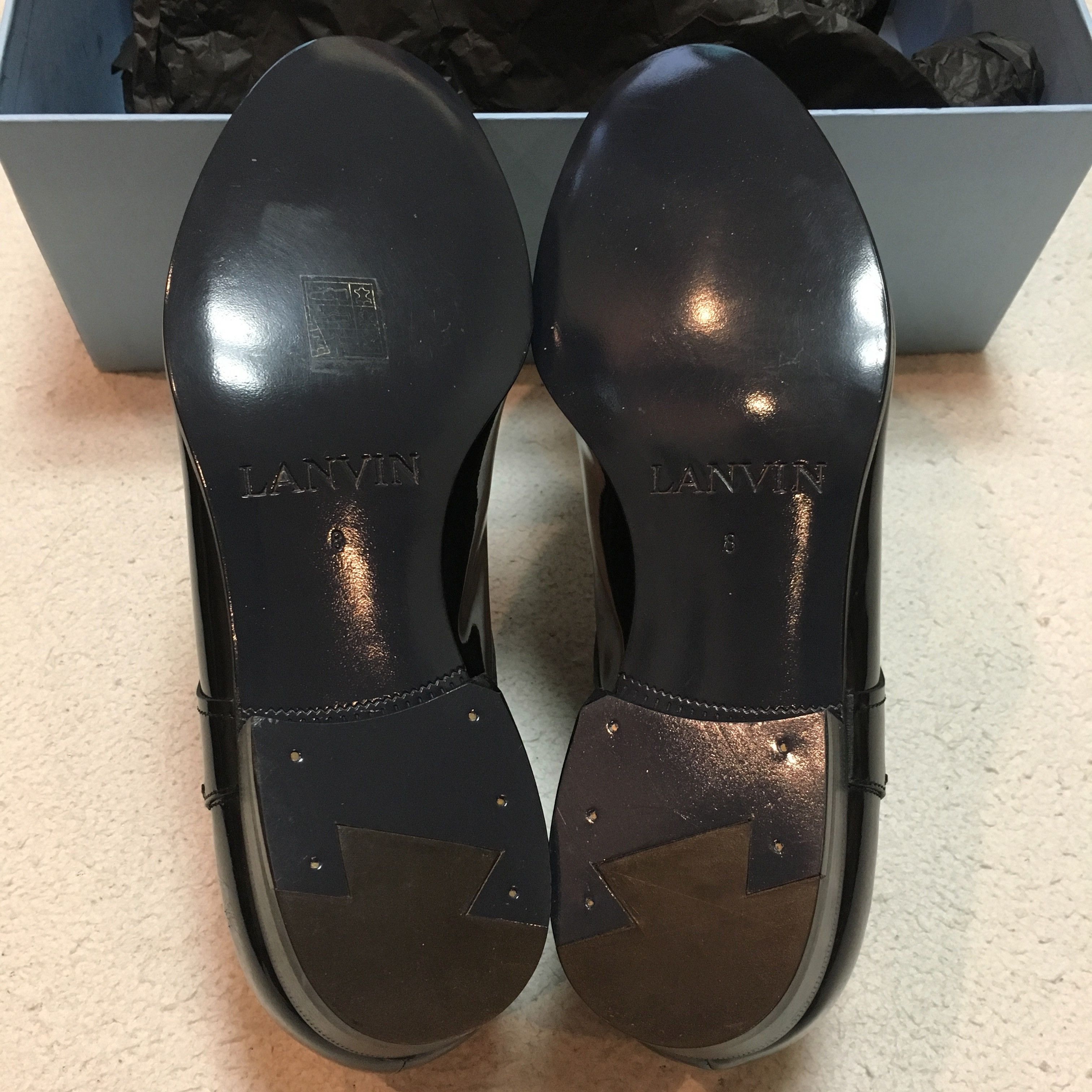 Lanvin Lanvin Leather Derby dress shoes Lace Up NEW!! Size US 9 / EU 42 - 8 Thumbnail