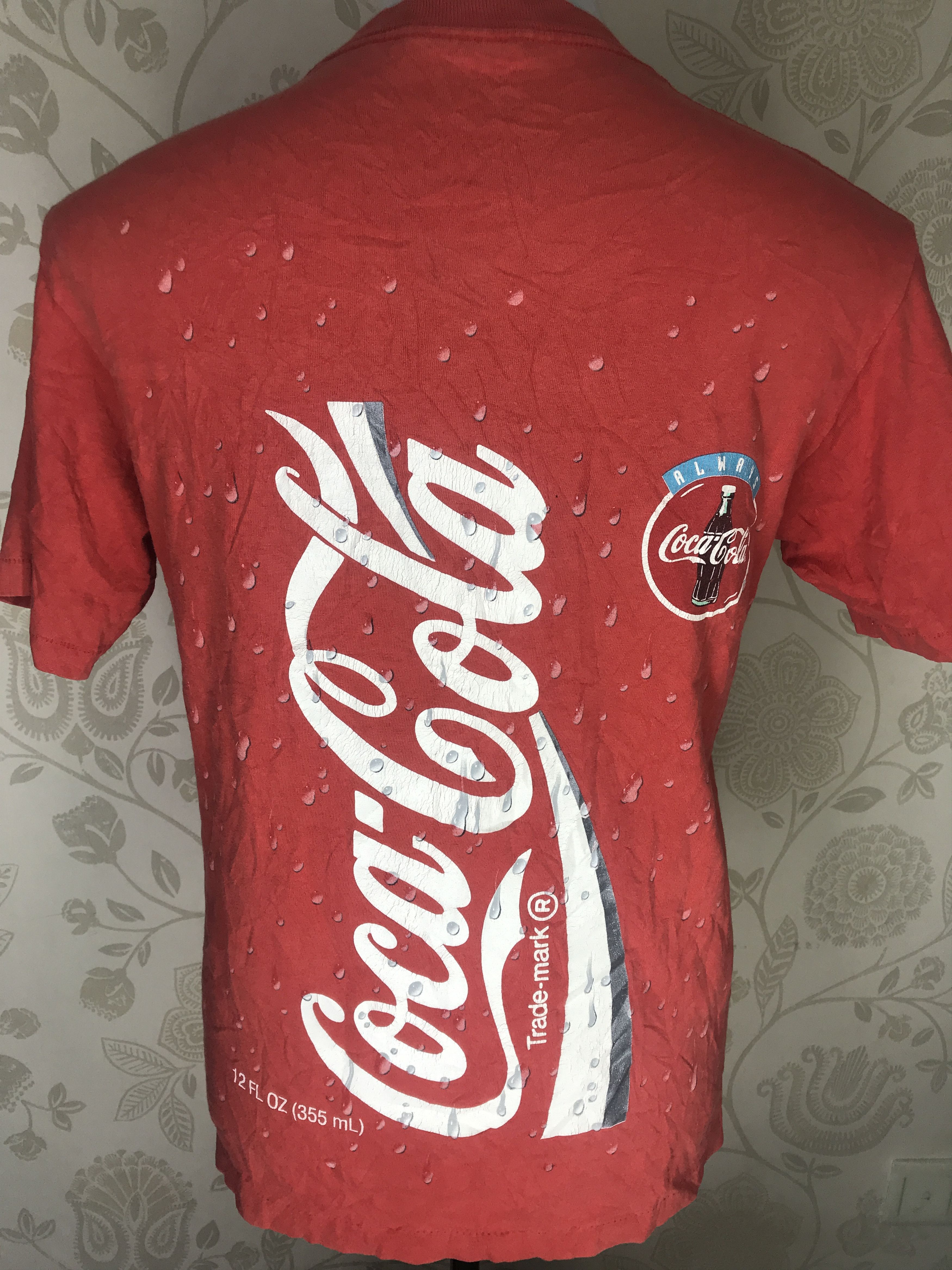 Coca Cola × Vintage Vintage Coca Cola T-Shirt Copyright 1994 Made In USA Size US M / EU 48-50 / 2 - 8 Thumbnail