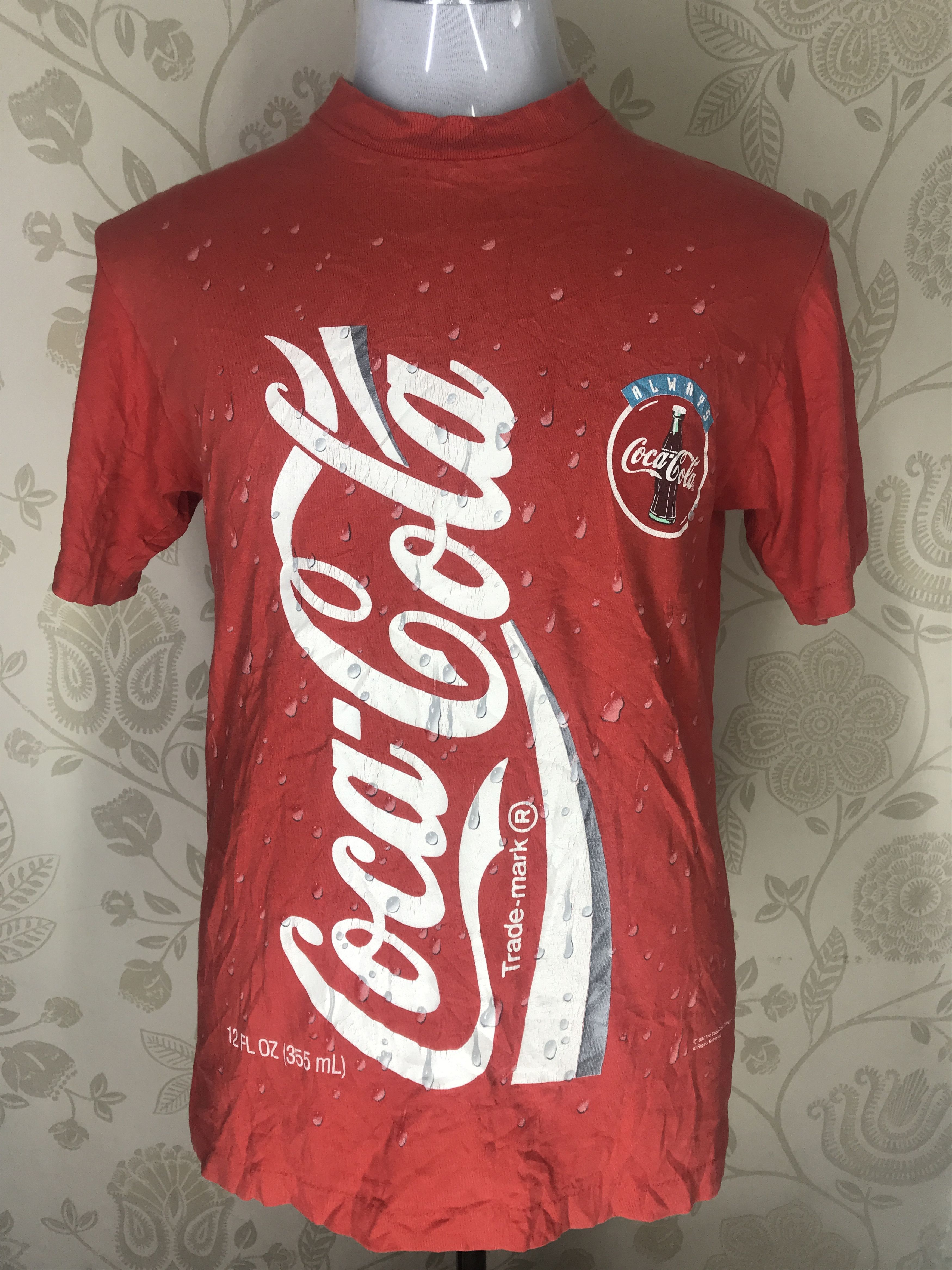 Coca Cola × Vintage Vintage Coca Cola T-Shirt Copyright 1994 Made In USA Size US M / EU 48-50 / 2 - 7 Thumbnail