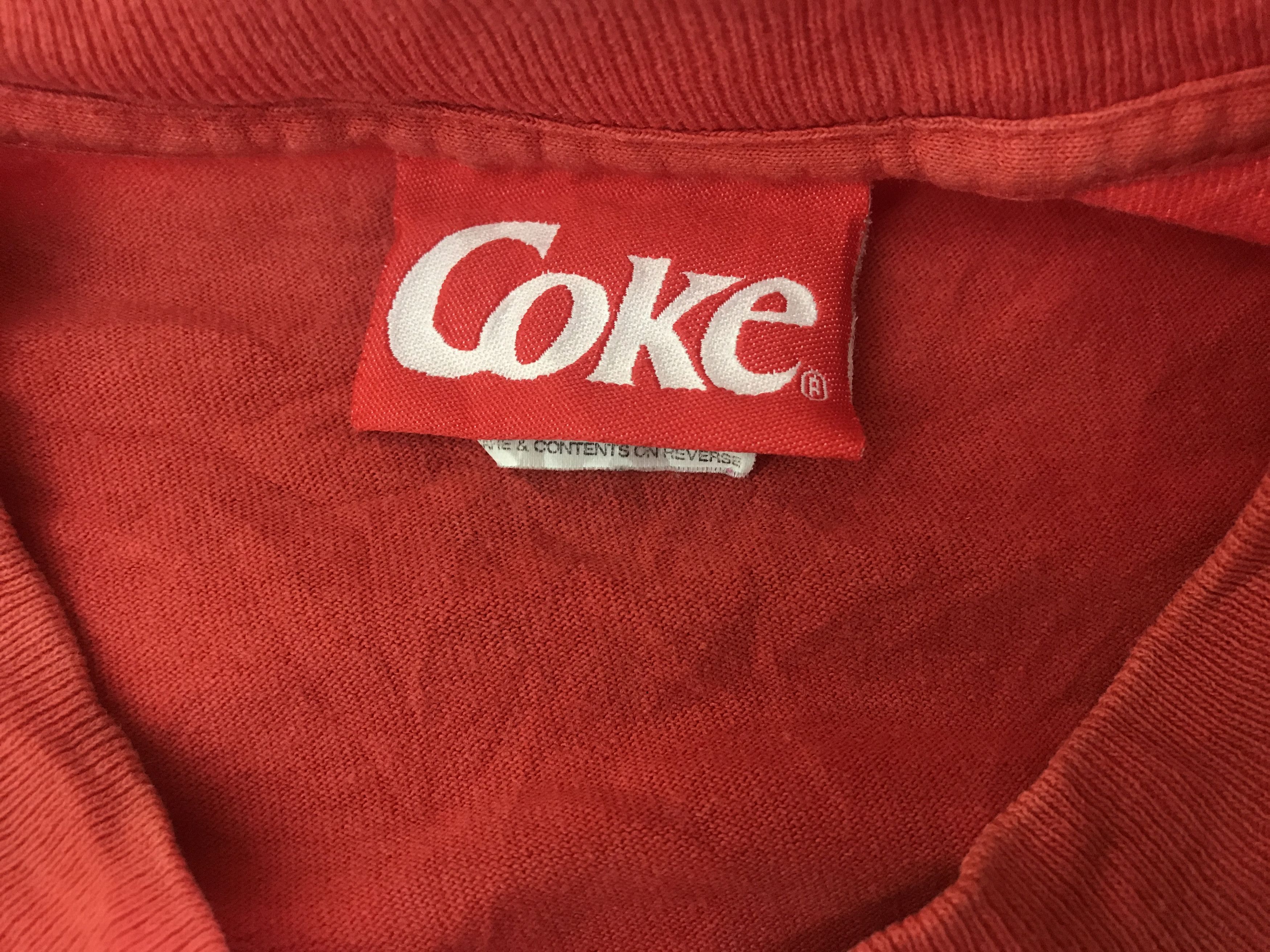 Coca Cola × Vintage Vintage Coca Cola T-Shirt Copyright 1994 Made In USA Size US M / EU 48-50 / 2 - 5 Thumbnail