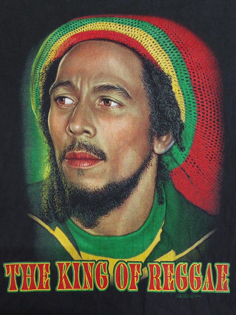 Band Tees BOB MARLEY VERY RARE KING OF REGGAE BAND TEES Size US XL / EU 56 / 4 - 3 Thumbnail