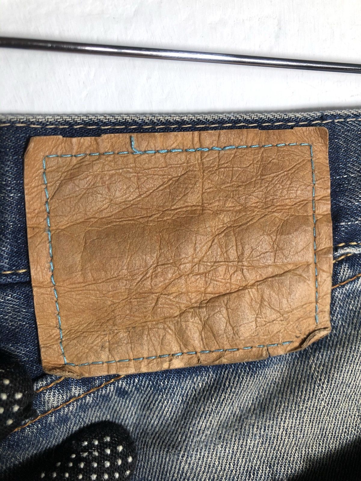 Japanese Brand × Levi's Vintage Clothing Levis Big E Lot 66501 distressed Denime Size US 32 / EU 48 - 13 Thumbnail
