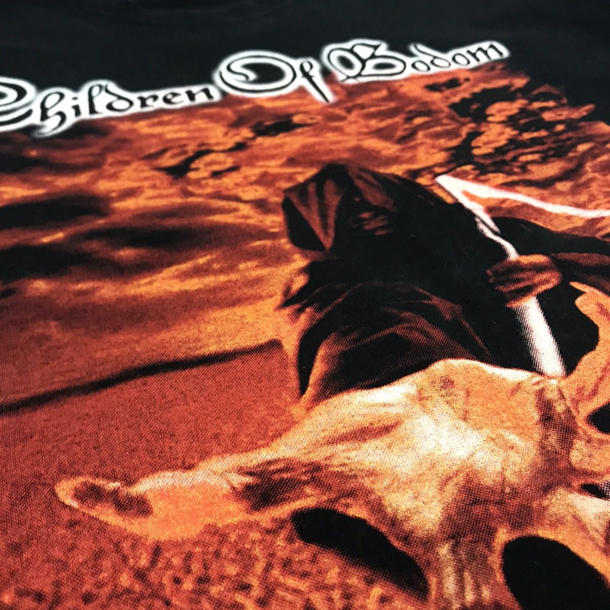 Band Tees × Vintage Vintage 00’s Children Of Bodom “Something Wild” Tee Size US M / EU 48-50 / 2 - 11 Thumbnail