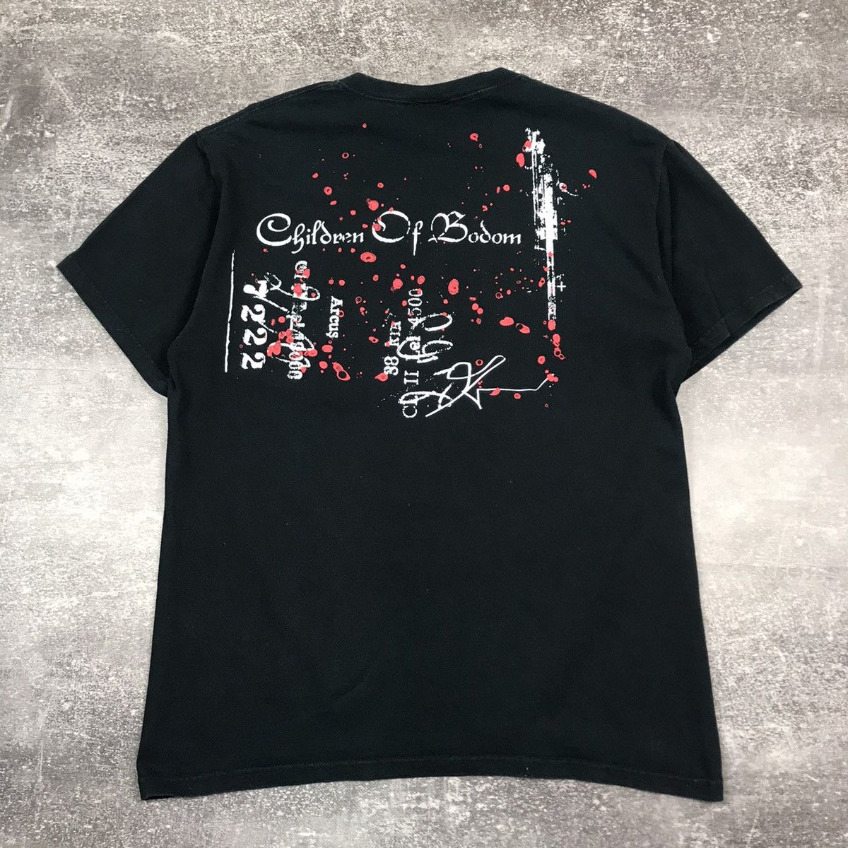 Band Tees Vintage Children Of Bodom Blooddrunk Band Tee Size US L / EU 52-54 / 3 - 4 Thumbnail