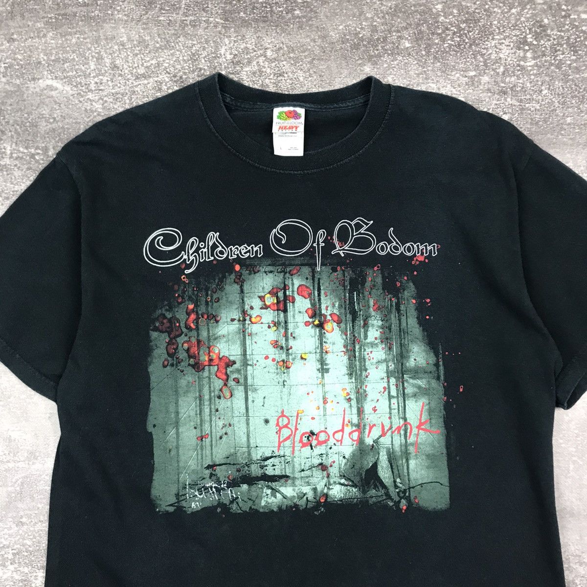 Band Tees Vintage Children Of Bodom Blooddrunk Band Tee Size US L / EU 52-54 / 3 - 2 Thumbnail