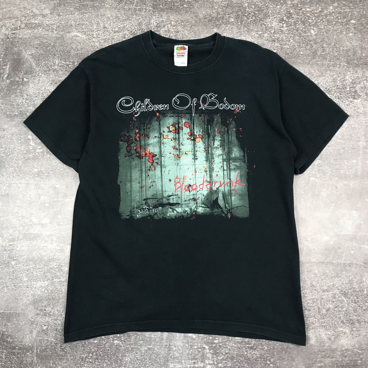 Band Tees Vintage Children Of Bodom Blooddrunk Band Tee Size US L / EU 52-54 / 3 - 1 Thumbnail