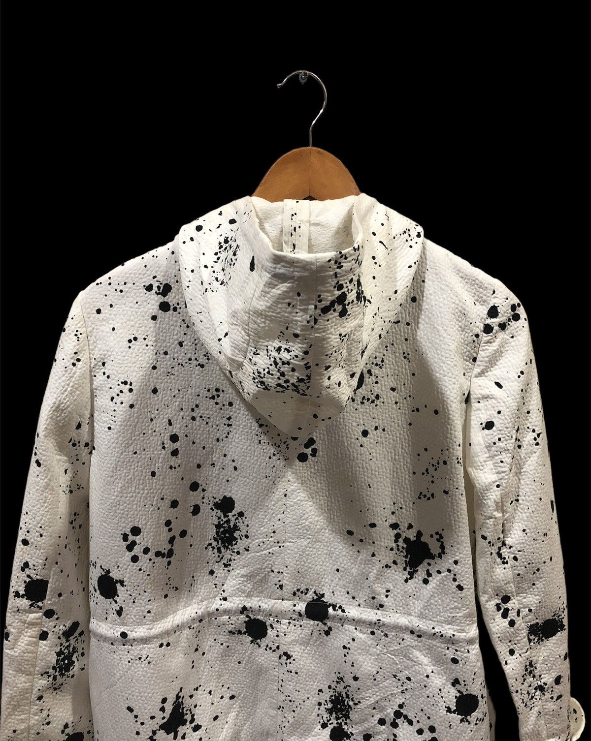 Balenciaga Balenciaga Spray Dot Hoodie Parka Size US S / EU 44-46 / 1 - 6 Thumbnail