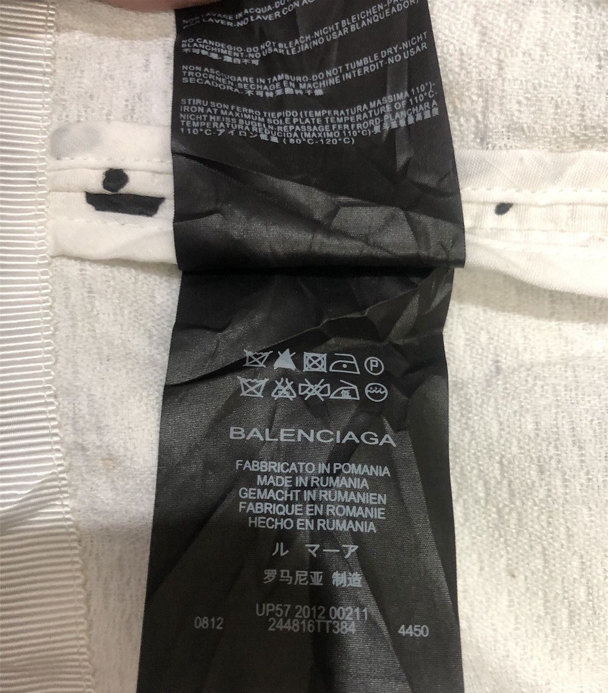 Balenciaga Balenciaga Spray Dot Hoodie Parka Size US S / EU 44-46 / 1 - 16 Thumbnail