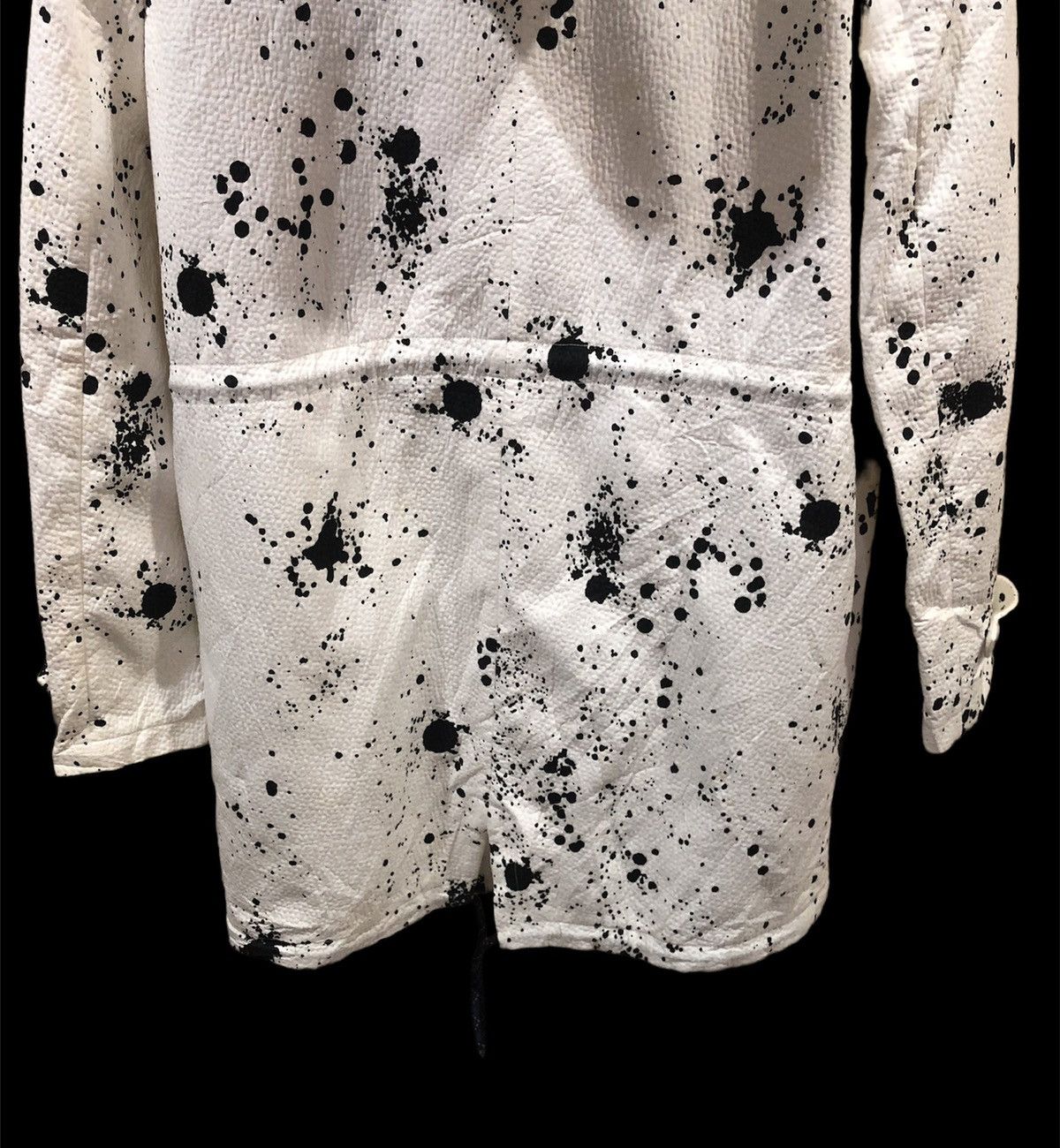 Balenciaga Balenciaga Spray Dot Hoodie Parka Size US S / EU 44-46 / 1 - 7 Thumbnail