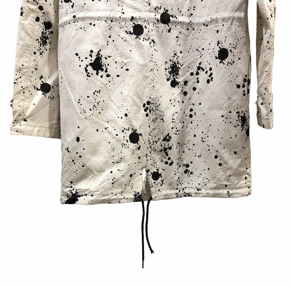 Balenciaga Balenciaga Spray Dot Hoodie Parka Size US S / EU 44-46 / 1 - 13 Thumbnail