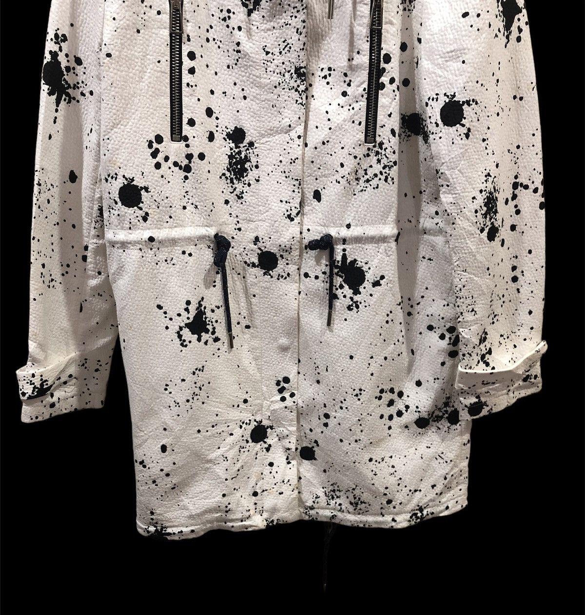 Balenciaga Balenciaga Spray Dot Hoodie Parka Size US S / EU 44-46 / 1 - 3 Thumbnail