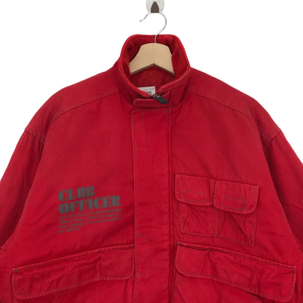 Sports Specialties Vintage 90s NANKAI Motorcycle Jacket Club Officer RacingRace Size US L / EU 52-54 / 3 - 2 Thumbnail