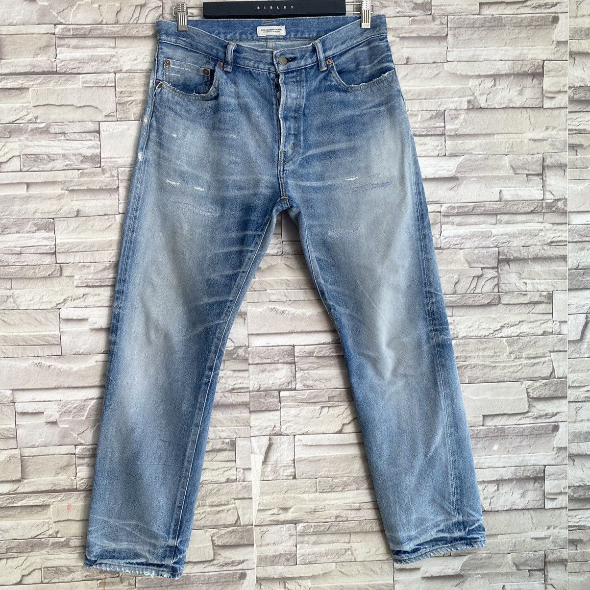 Ron Herman Ron Herman Denim Selvedge Jeans Distressed Size US 32 / EU 48 - 3 Thumbnail