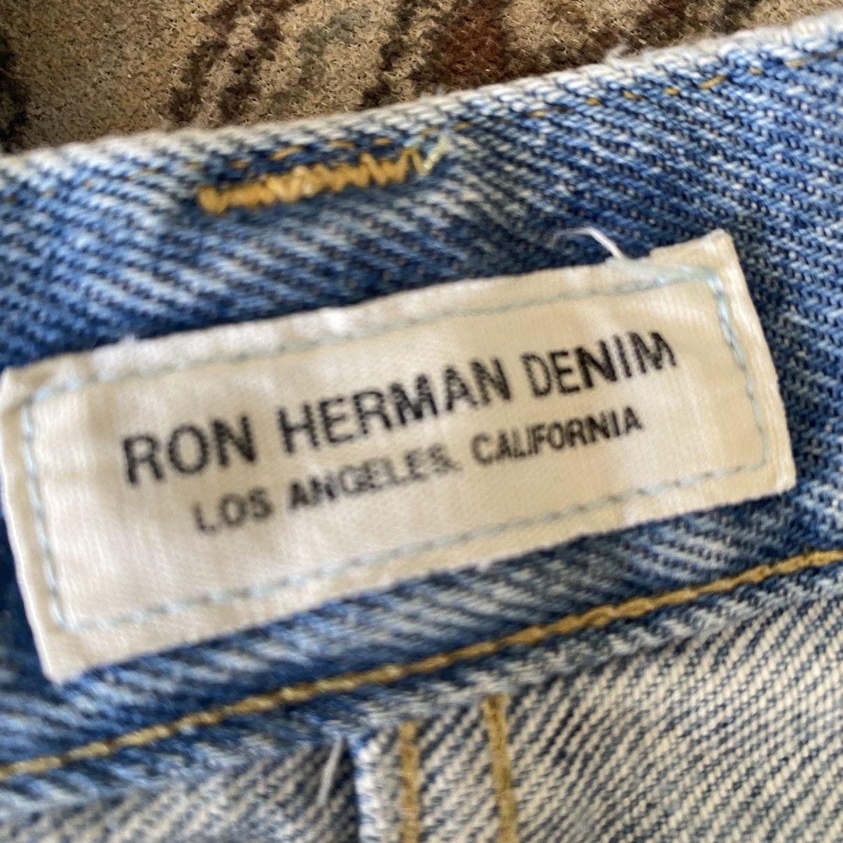 Ron Herman Ron Herman Denim Selvedge Jeans Distressed Size US 32 / EU 48 - 19 Thumbnail