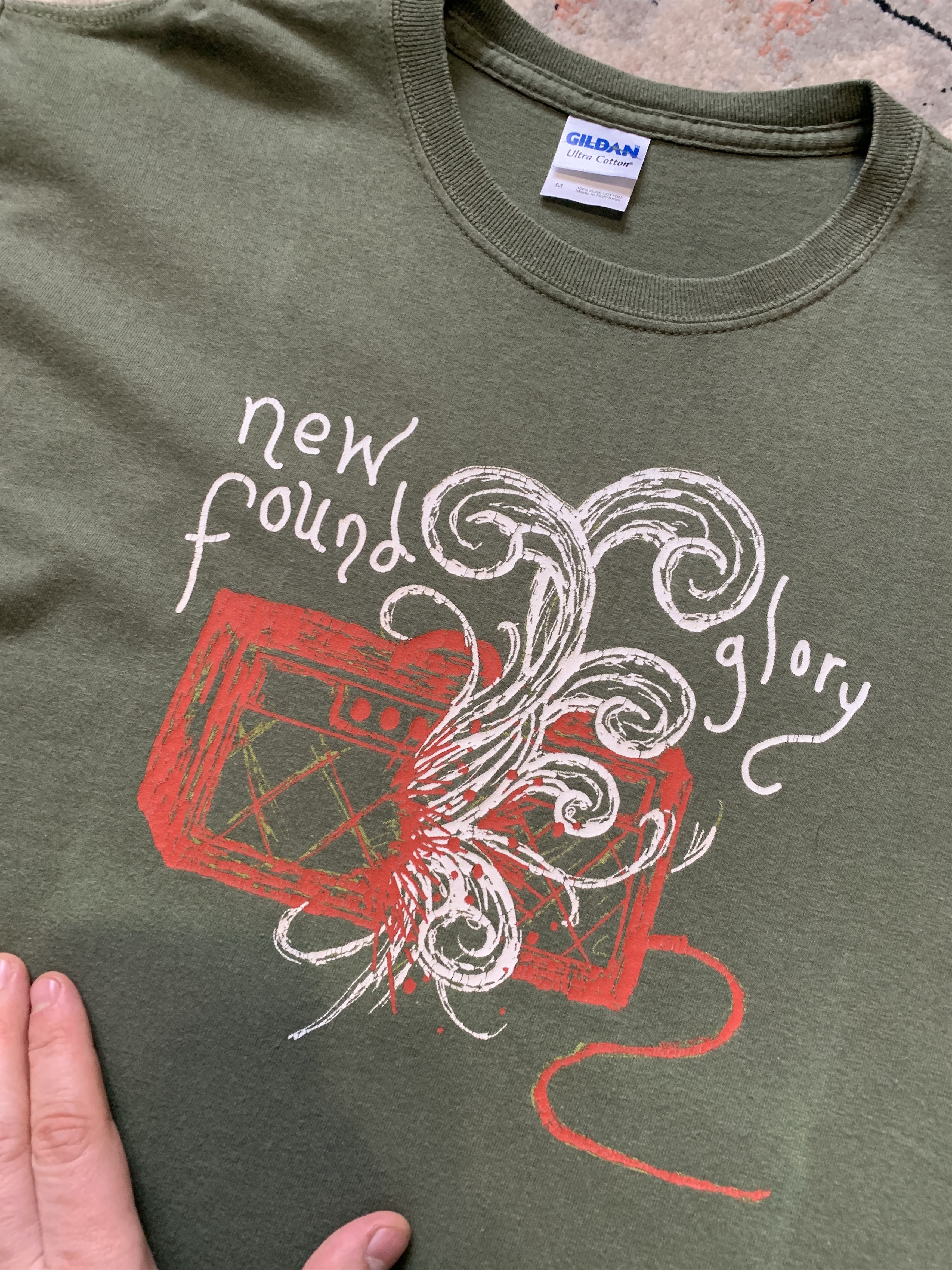 Band Tees × Vintage New Found Glory Vintage T-Shirt Size US M / EU 48-50 / 2 - 5 Thumbnail