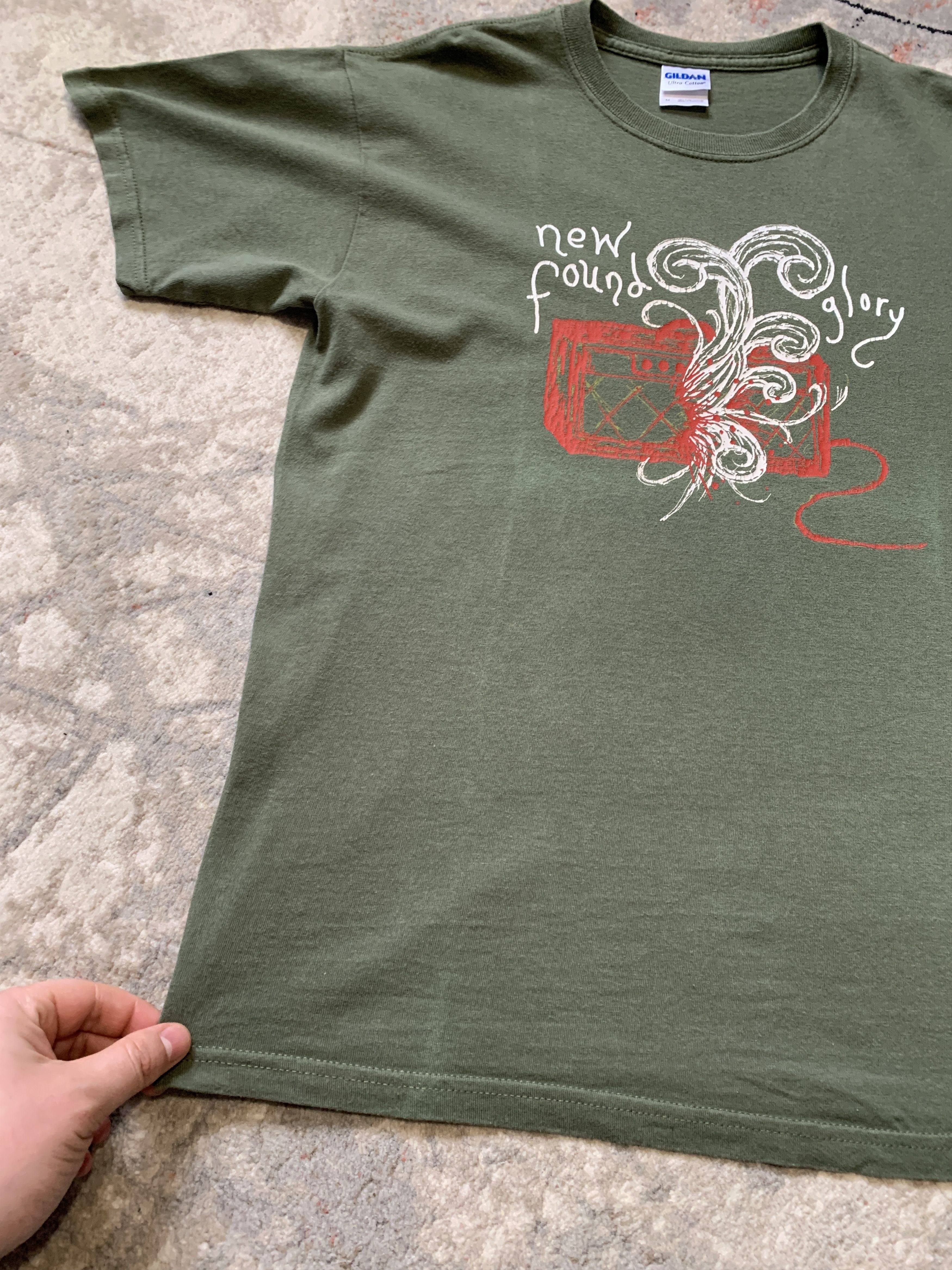 Band Tees × Vintage New Found Glory Vintage T-Shirt Size US M / EU 48-50 / 2 - 4 Thumbnail