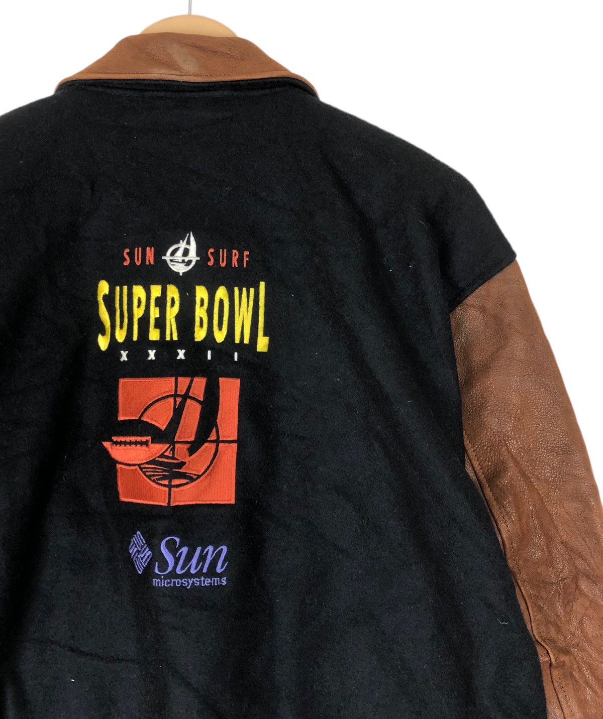 Golden Bear Golden Bear Super Bowl Varsity Leather Jacket Size US M / EU 48-50 / 2 - 8 Thumbnail