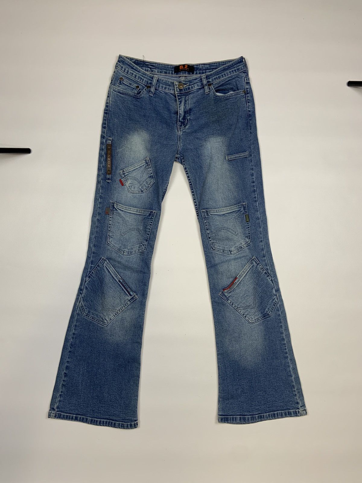 RARE‼️ Gazoz vintage Bootcut multipocket jeans