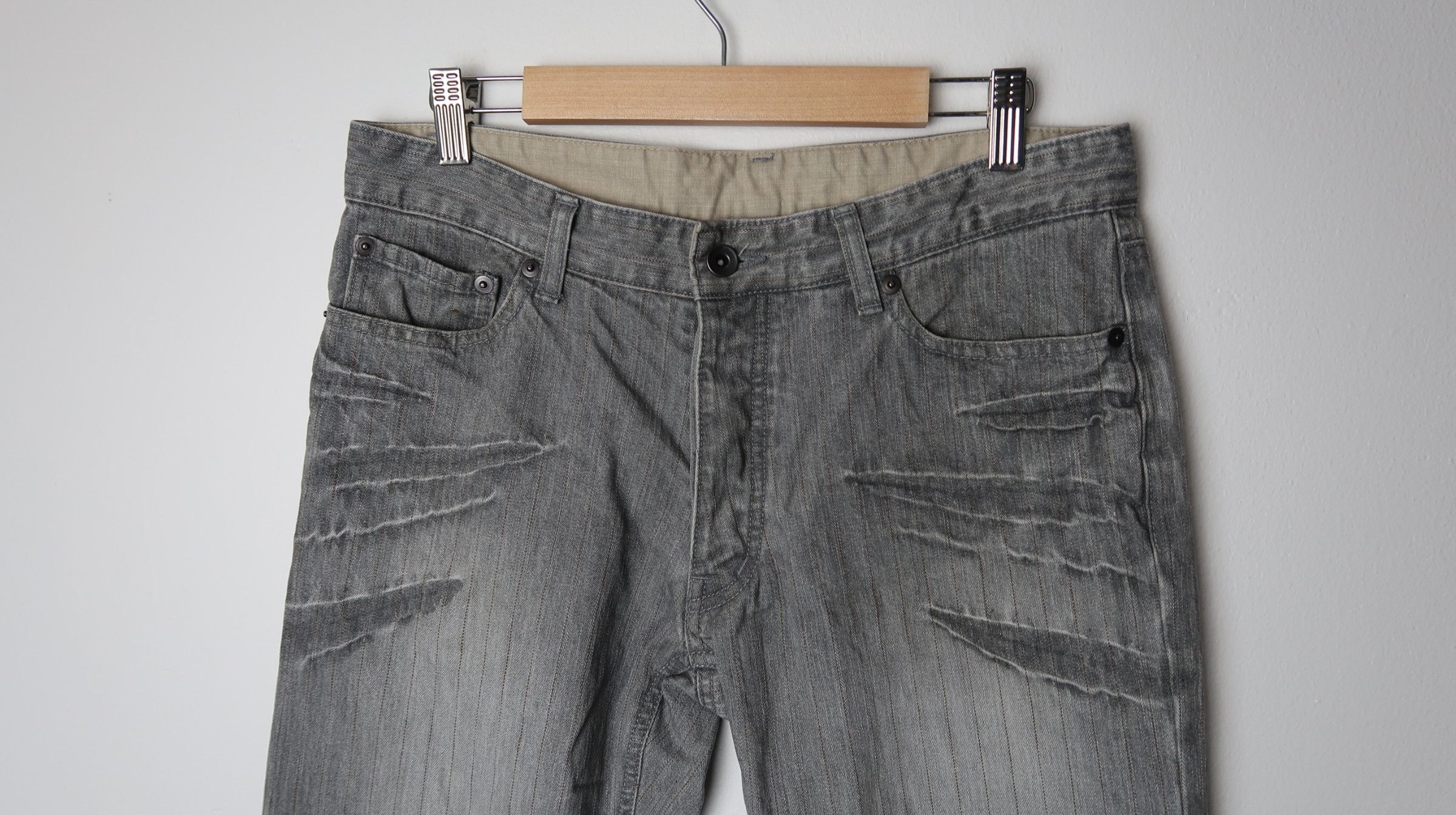 COMME CA DU MODE MEN Button Pants