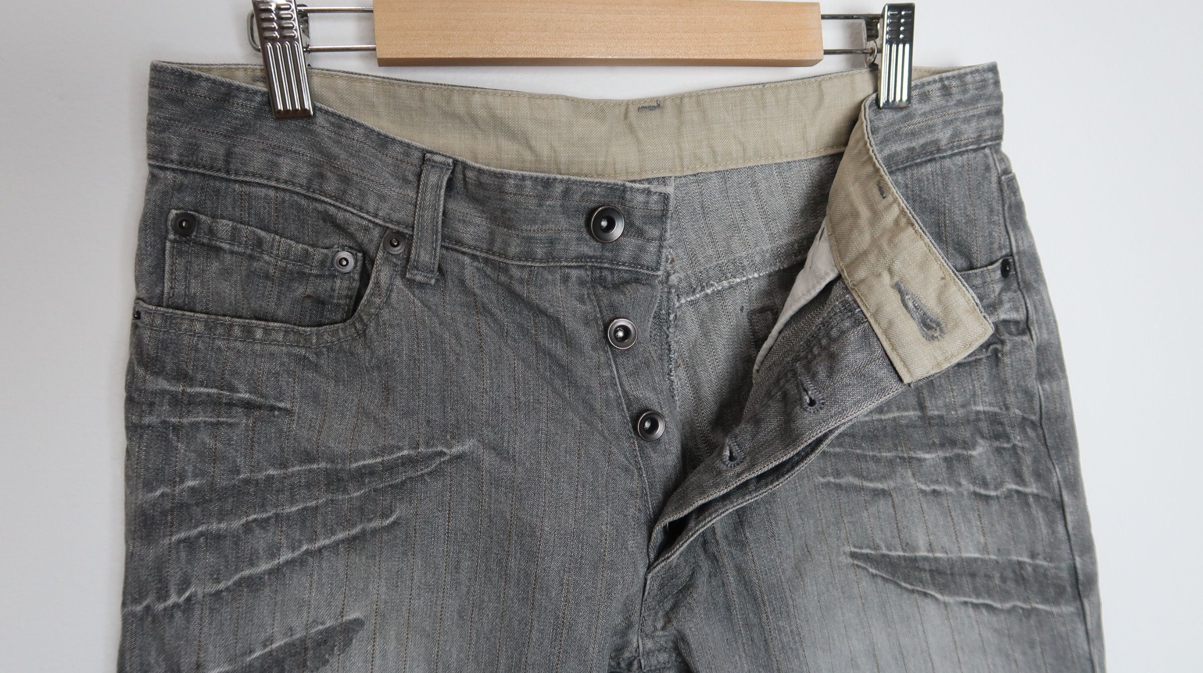 COMME CA DU MODE MEN Button Pants