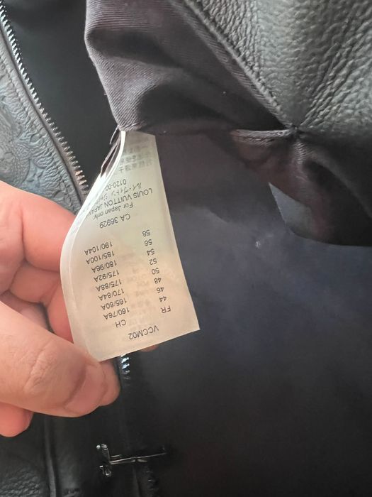 Louis Vuitton Monogram Embossed Utility Leather Jacket – Crepslocker