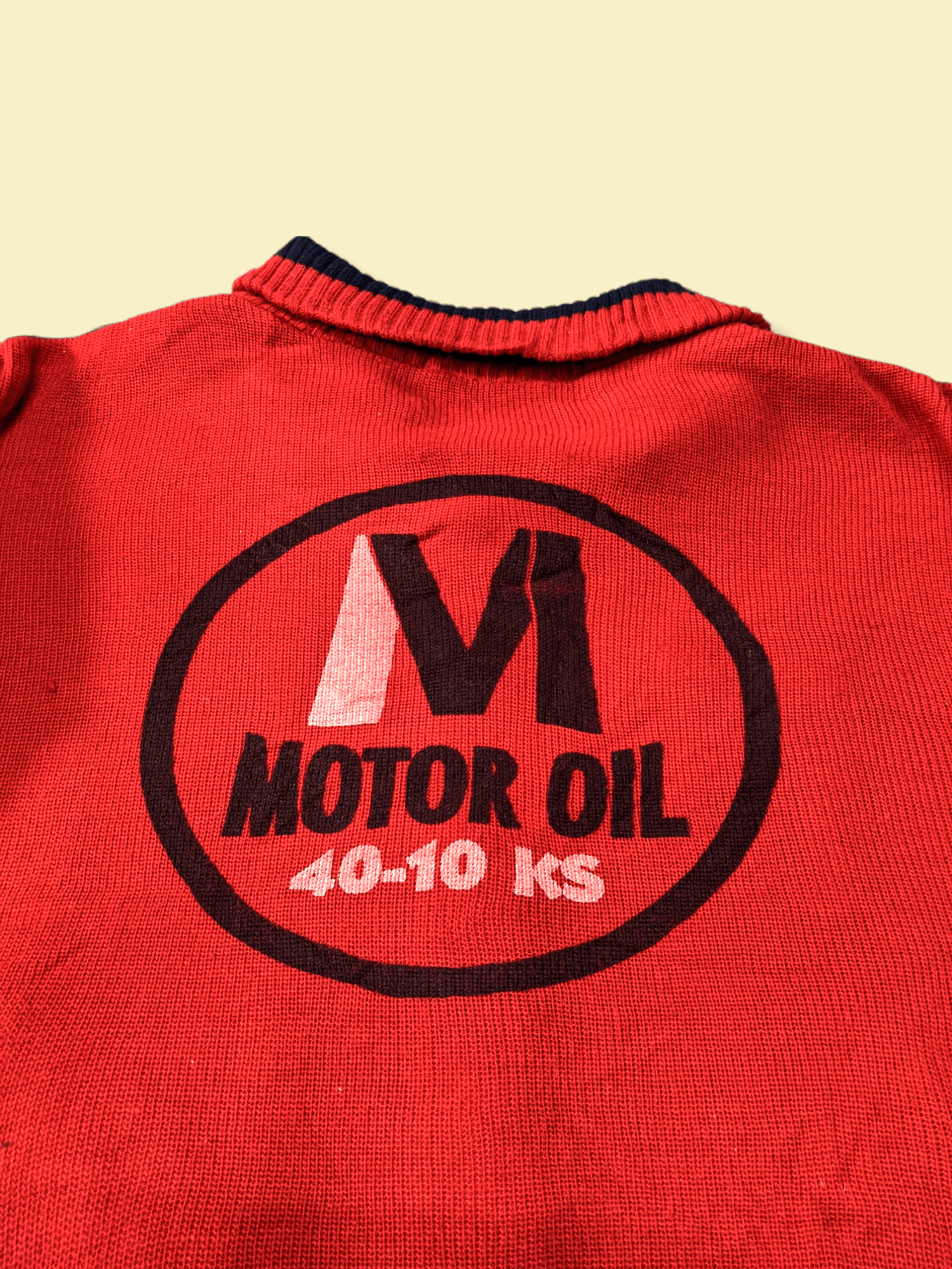 Honda × Vintage Vintage Lock Haven Racing Motor Oil Reversible Sweater Size US M / EU 48-50 / 2 - 7 Thumbnail