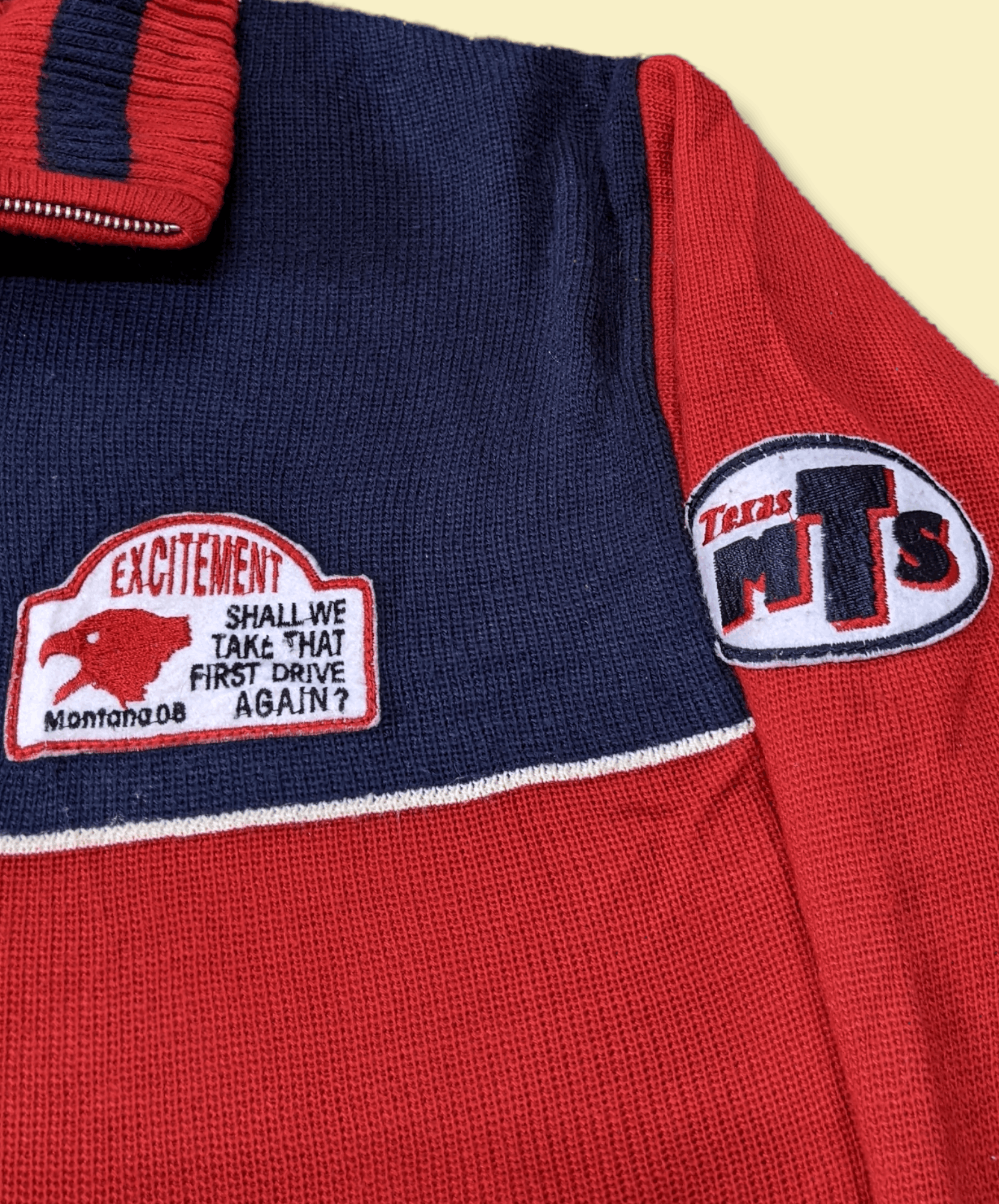 Honda × Vintage Vintage Lock Haven Racing Motor Oil Reversible Sweater Size US M / EU 48-50 / 2 - 8 Thumbnail