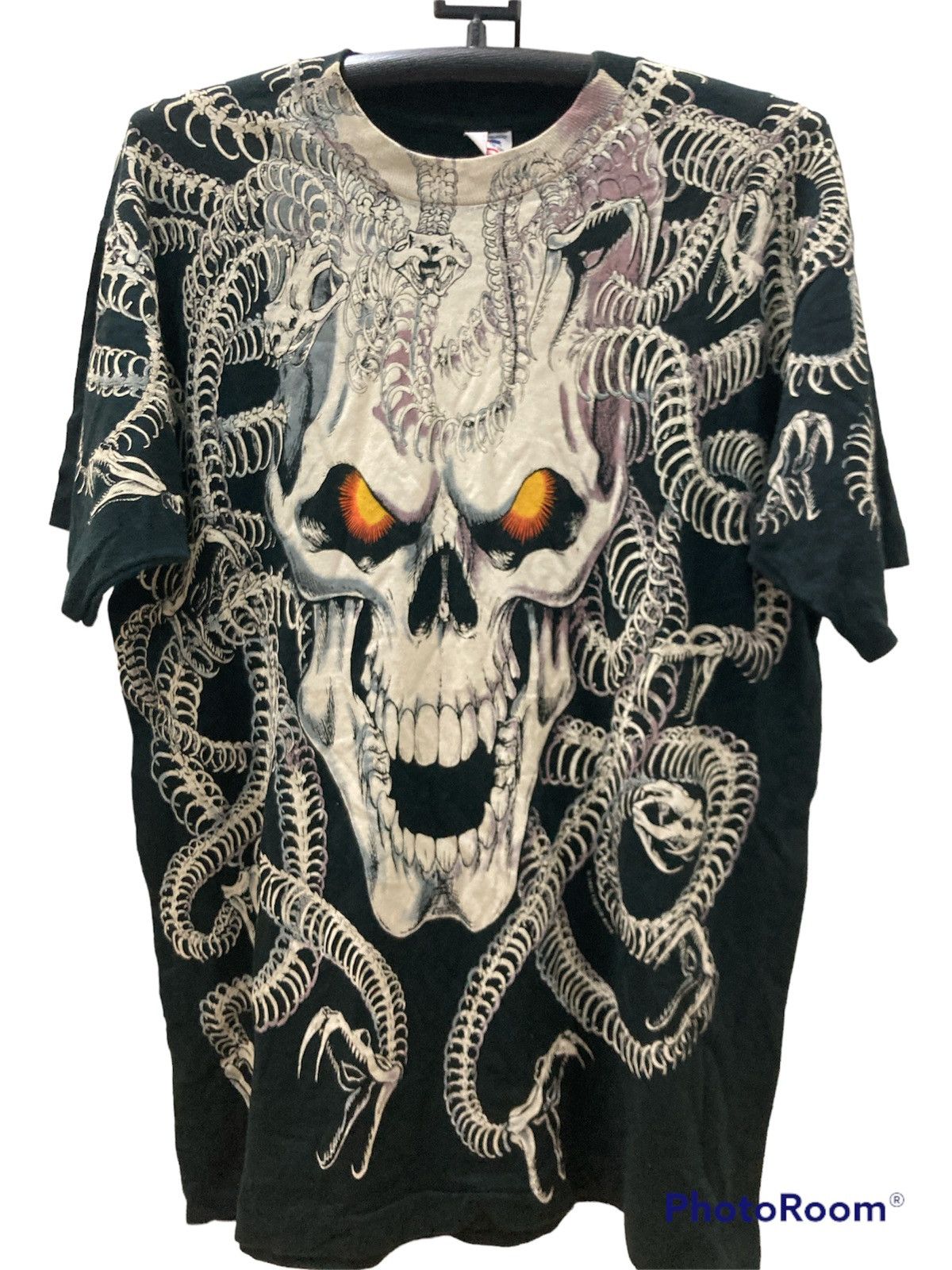 Liquid Blue × Streetwear Medusa Skull Shirt | Grailed 