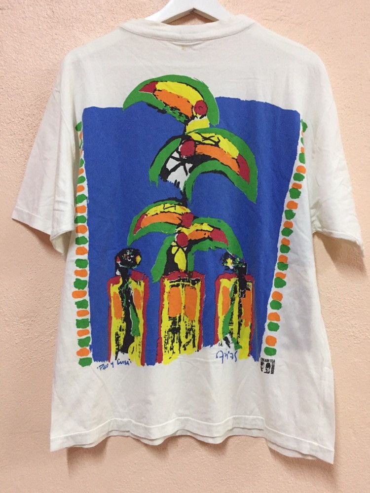 Vintage Vintage Catherine Blow Painting Art animal abstract 90’s Size US M / EU 48-50 / 2 - 5 Thumbnail