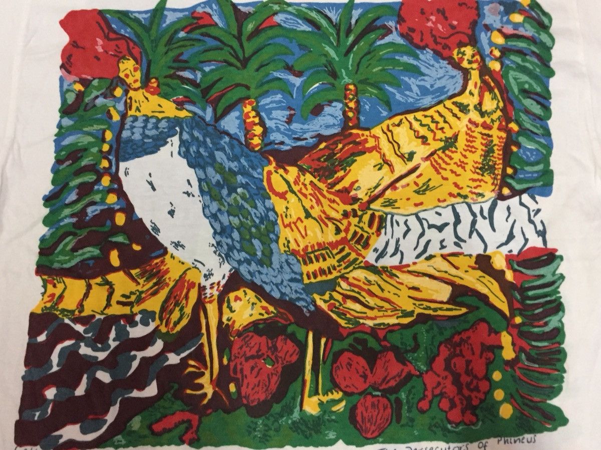Vintage Vintage Catherine Blow Painting Art animal abstract 90’s Size US M / EU 48-50 / 2 - 6 Thumbnail