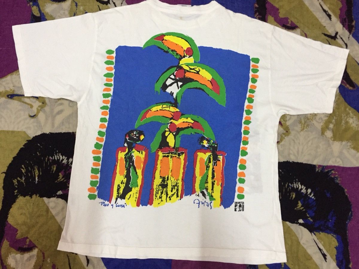 Vintage Vintage Catherine Blow Painting Art animal abstract 90’s Size US M / EU 48-50 / 2 - 3 Thumbnail