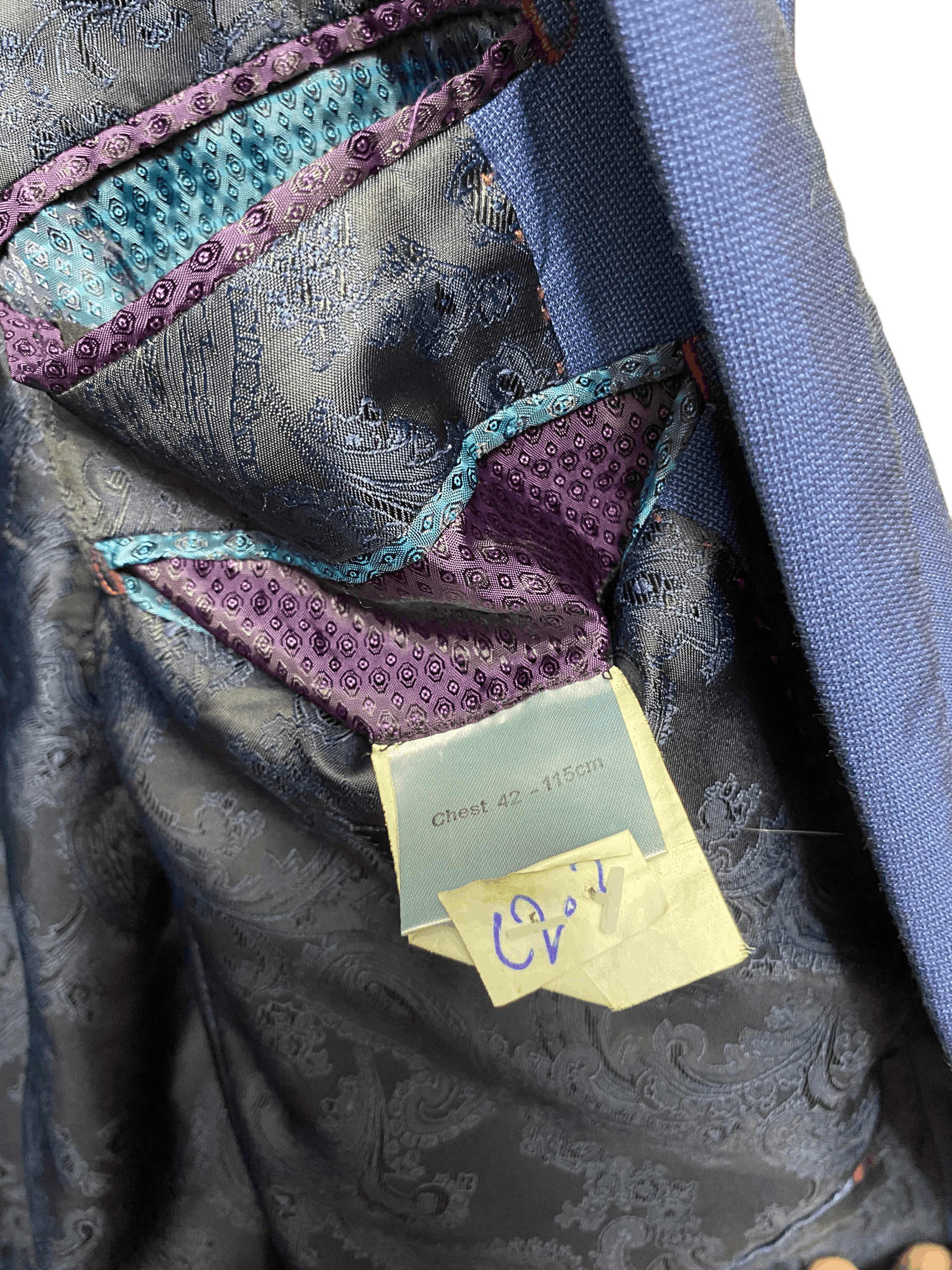 Gianni Feraud Gianni Feraud blue blazer, chest 42 Size 42R - 4 Thumbnail