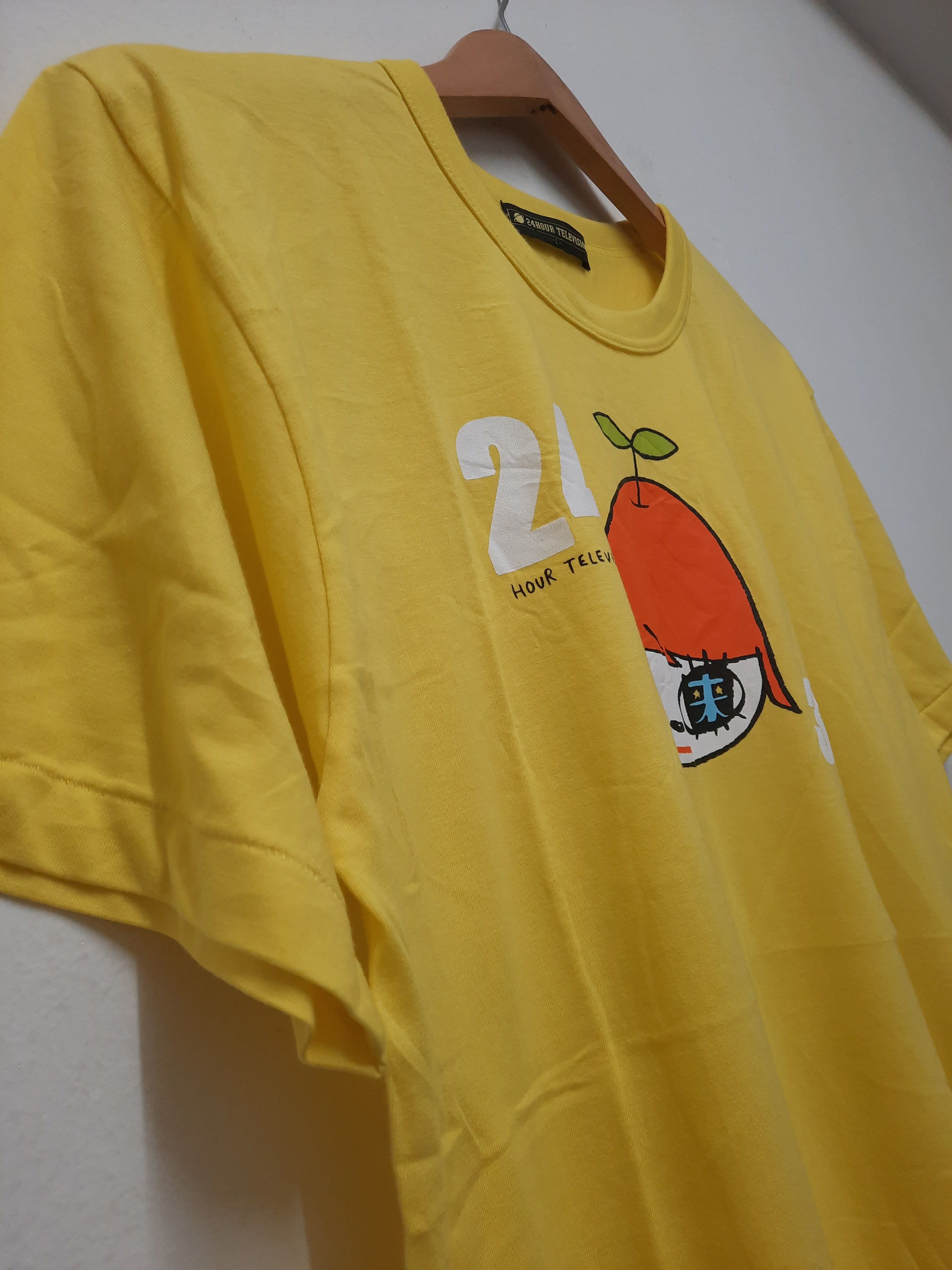 Japanese Brand × Takashi Murakami 24 HOUR TELEVISION MURAKAMI T-SHIRT Size US M / EU 48-50 / 2 - 3 Thumbnail